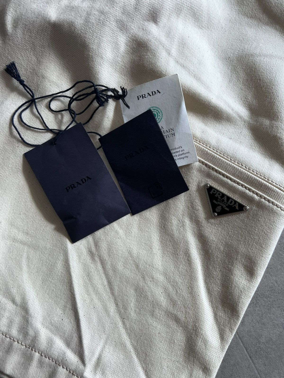 Prada Prada Bull Denim Shorts Size US 30 / EU 46 - 6 Thumbnail