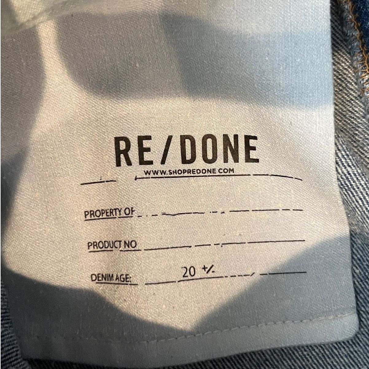 NEW RE/DONE x Levi\'s High Rise Ankle Crop Jeans Size 29
