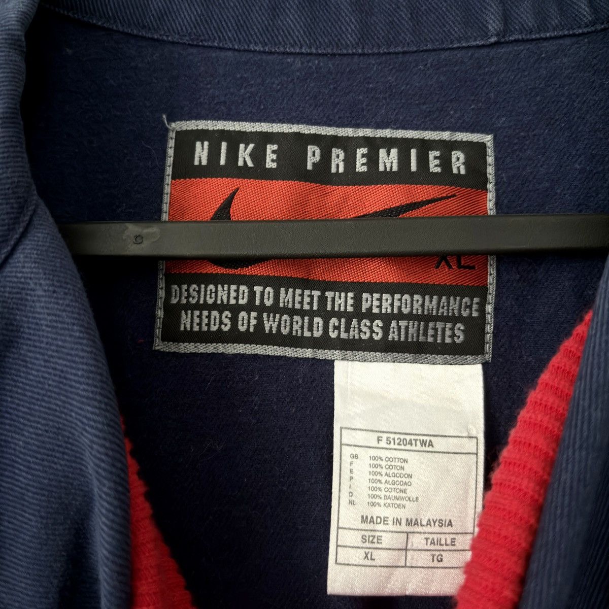 Nike × Vintage 🔥 ULTRA RARE 1995 1997 Arsenal London Nike Soccer Jacket Size US XL / EU 56 / 4 - 6 Thumbnail