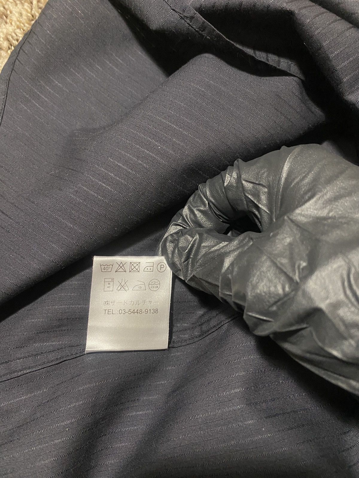 Givenchy Givenchy Tisci Black Pinstripe Dress Shirt Size 41 Large Size US L / EU 52-54 / 3 - 5 Thumbnail