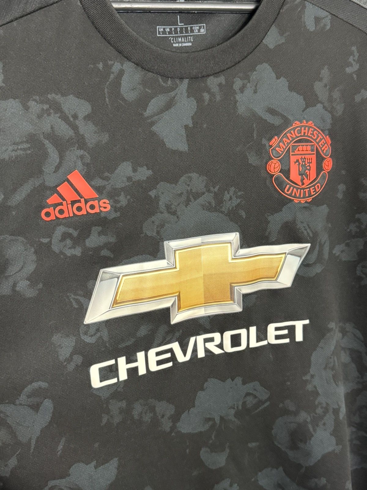 Adidas Manchester United 19/20 Third James Football Jersey Size US L / EU 52-54 / 3 - 4 Thumbnail