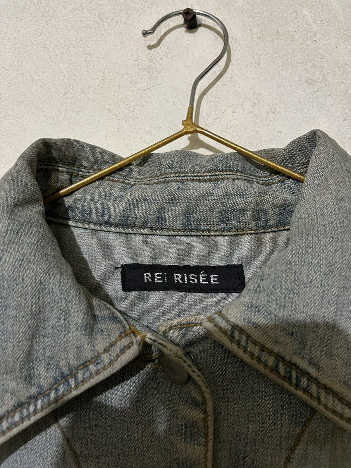 If Six Was Nine × Japanese Brand × Le Grande Bleu (L.G.B.) Rei risee distressed jacket Size M / US 6-8 / IT 42-44 - 4 Thumbnail