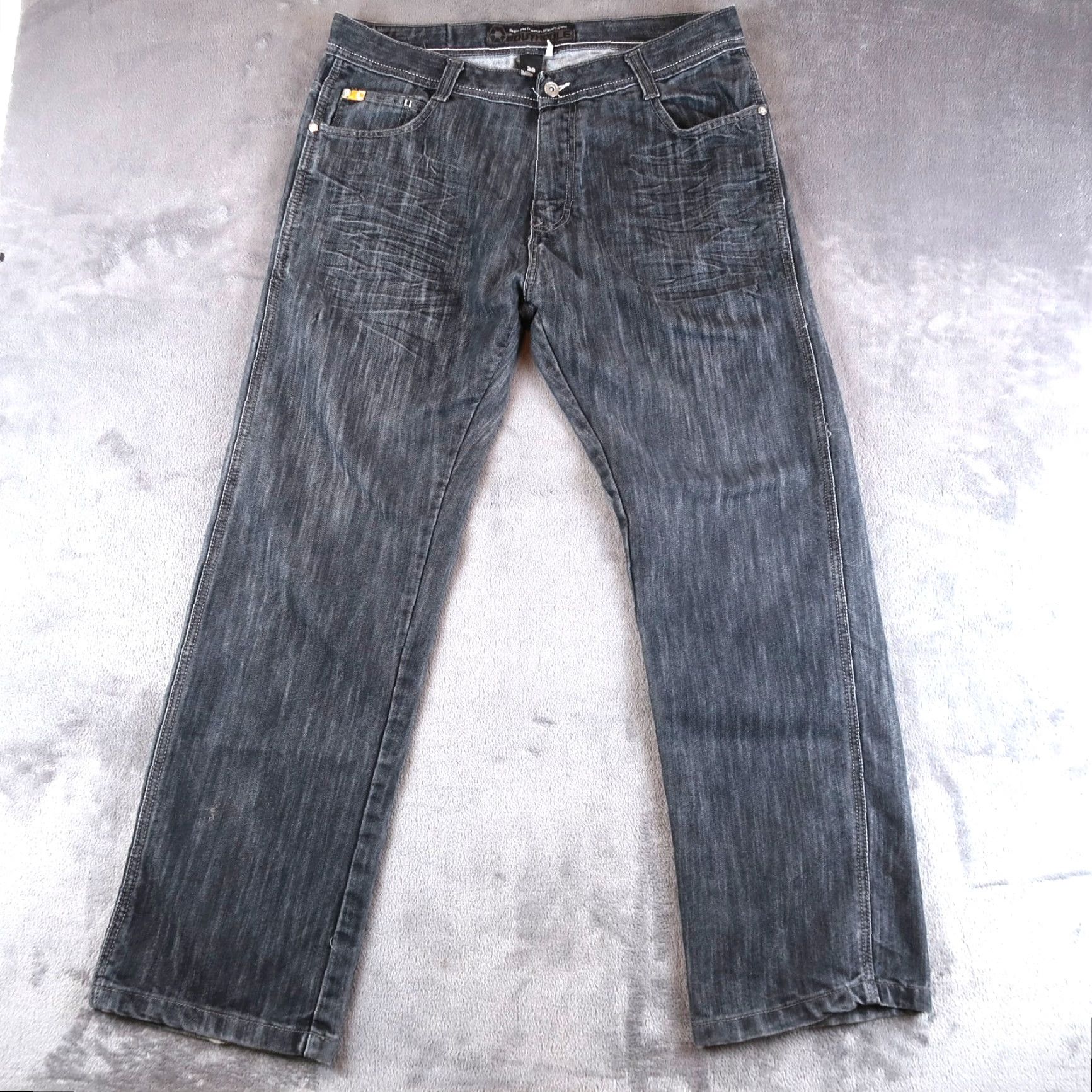 Southpole Vintage Southpole Jeans Sz 36 Gray Denim Y2K 90s Grunge Skate Mens Size US 36 / EU 52 - 2 Thumbnail