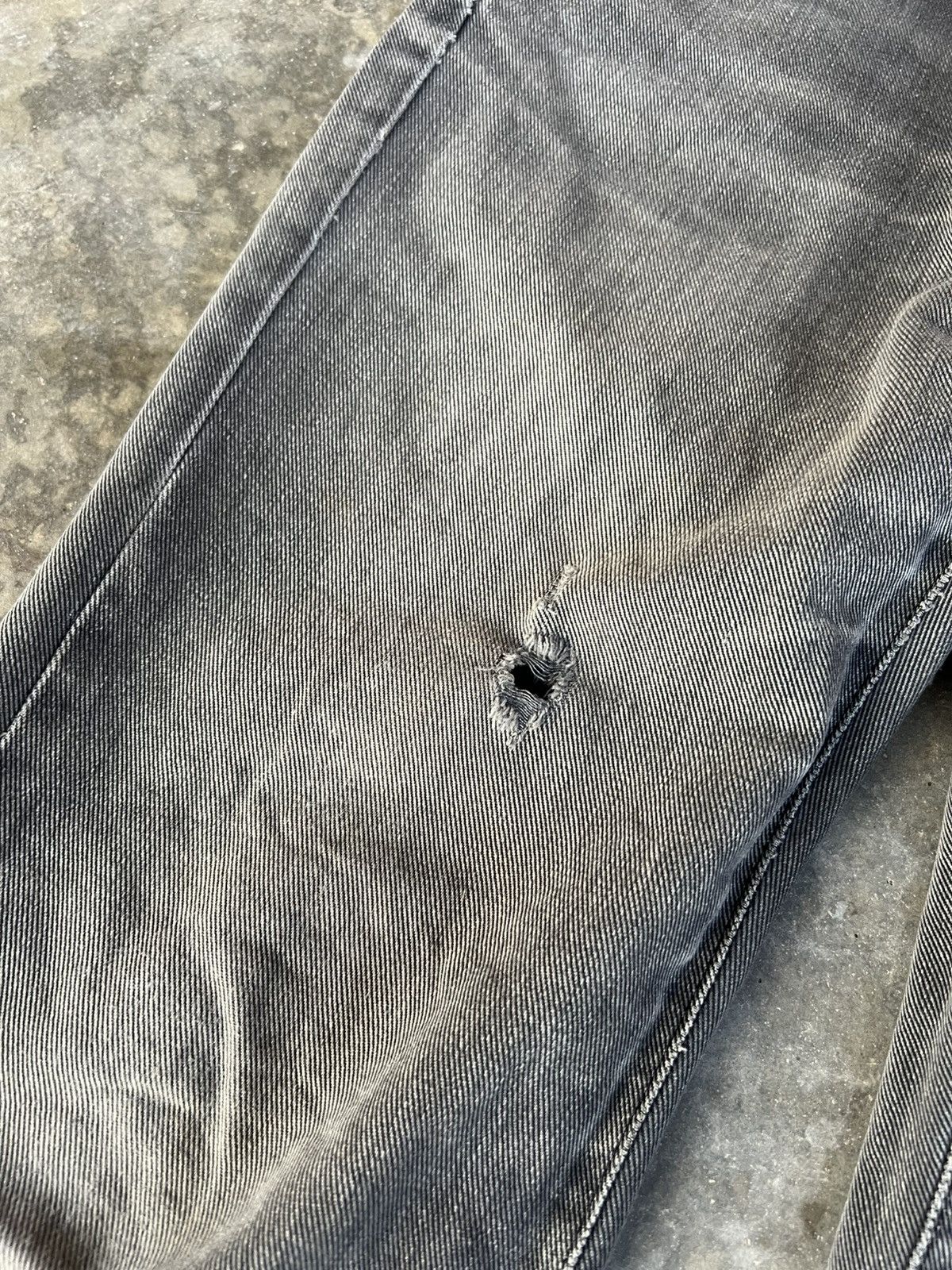 If Six Was Nine × Japanese Brand × Lee 💥Flare💥Vintage Lee Western Sanforized Faded Distress Jean Size US 28 / EU 44 - 6 Thumbnail