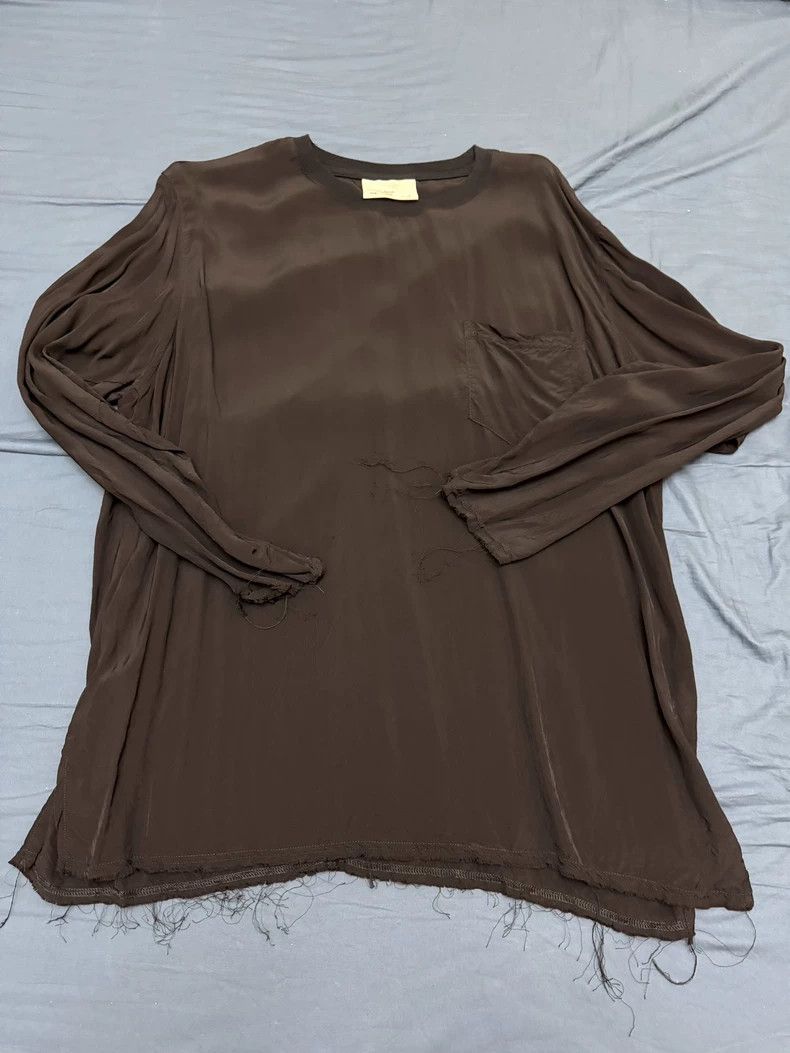 Song For The Mute Song For The Mute black brand silk-like long-sleeve Size US L / EU 52-54 / 3 - 1 Thumbnail