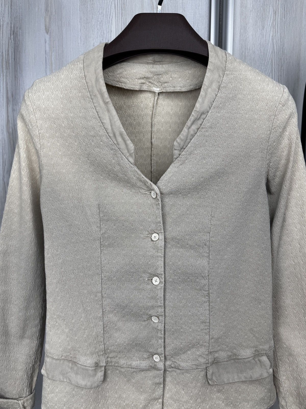 Transit Transit Par-Such patterned v-neck faded avant garde jacket Size XS / US 0-2 / IT 36-38 - 3 Thumbnail