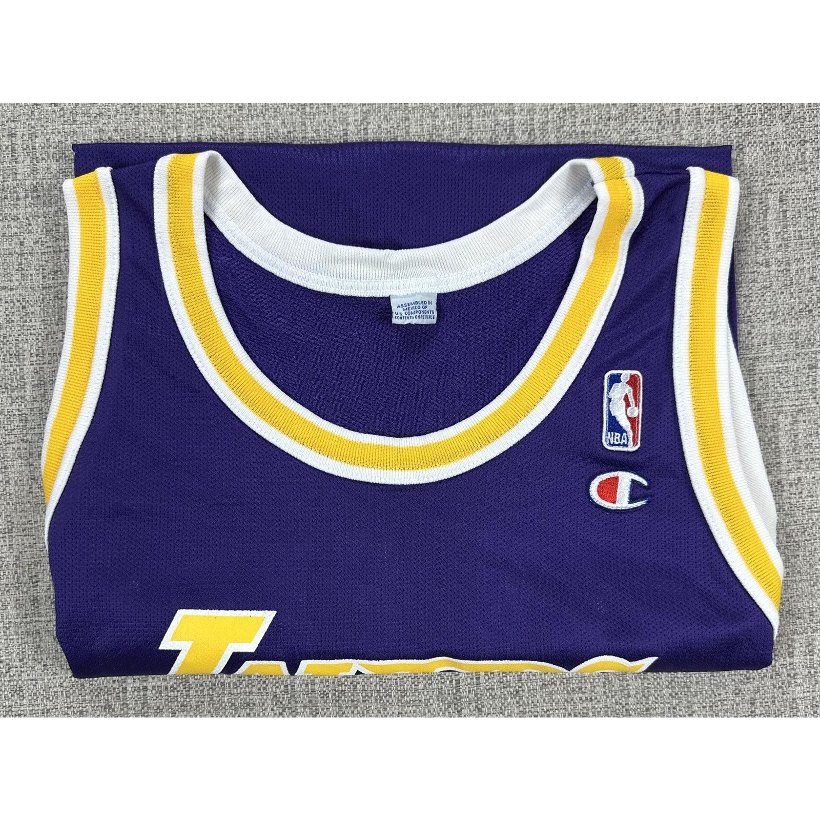 Champion Los Angeles Lakers Jersey 48 NBA Van Exel Champion 90s Clean Size US XL / EU 56 / 4 - 13 Thumbnail