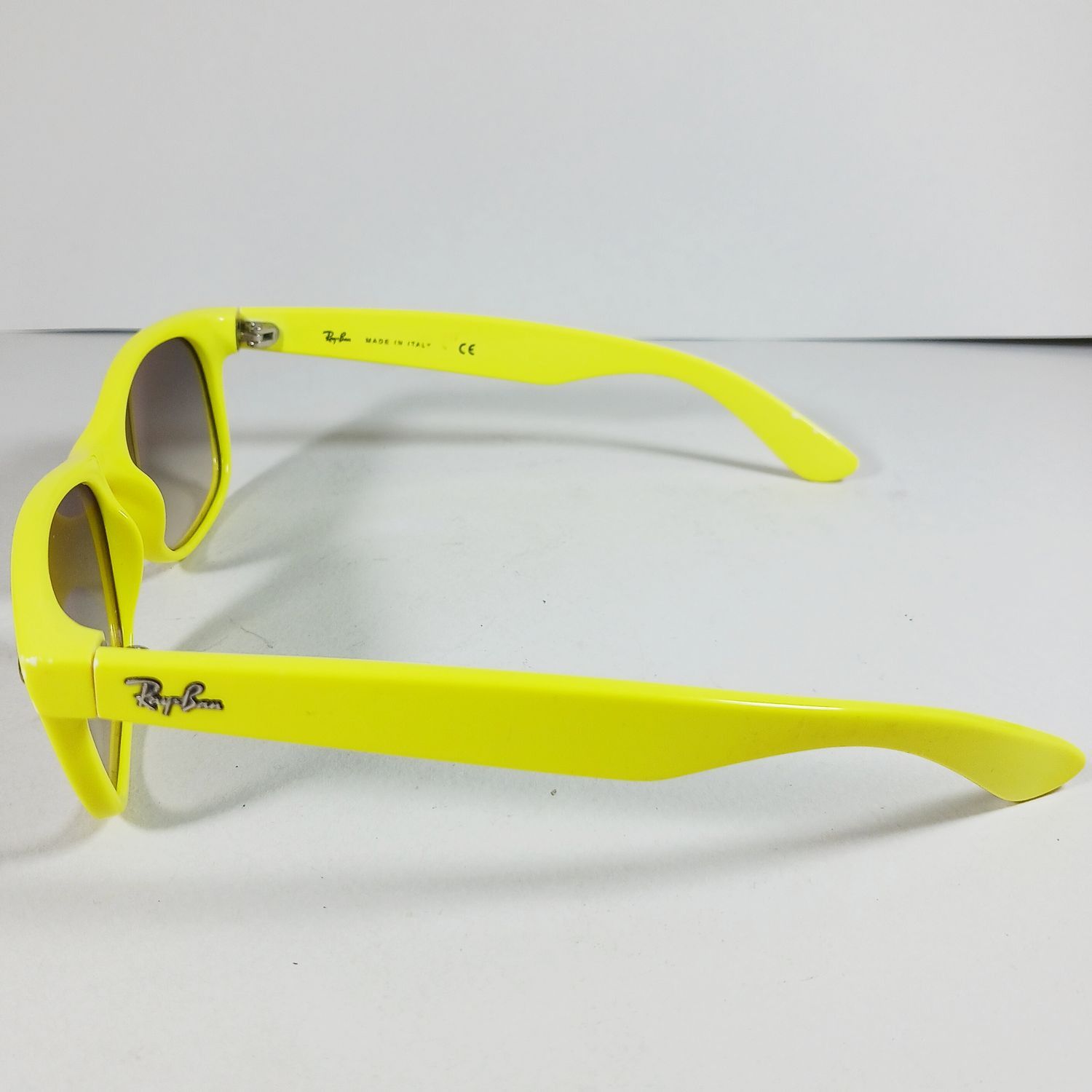 RayBan Ray Ban RB2132 Neon Yellow New Wayfarer Unisex Sunglasses Size ONE SIZE - 8 Thumbnail