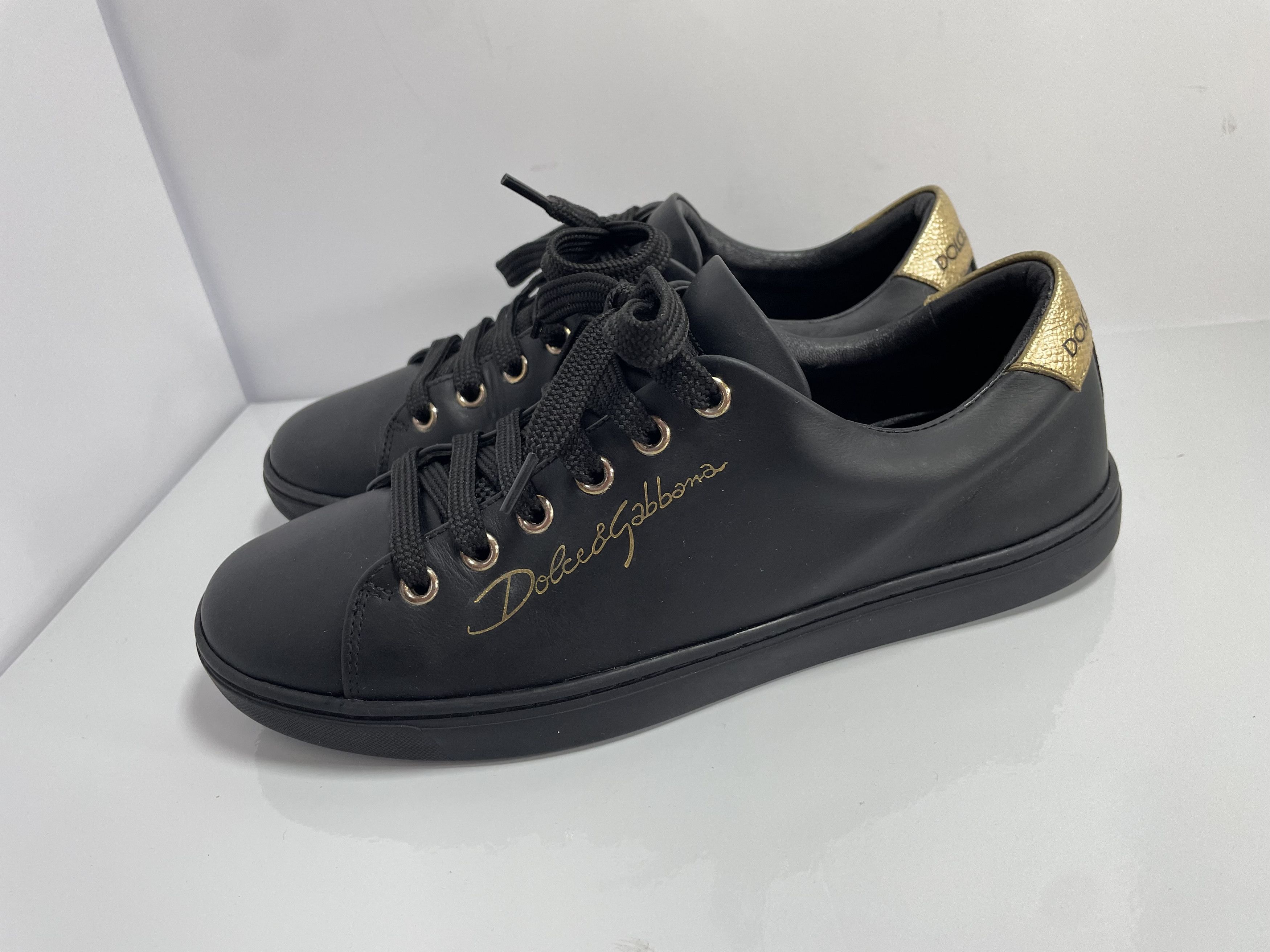 Dolce & Gabbana Dolce & Gabbana leather sneakers Size US 7 / IT 37 - 2 Thumbnail
