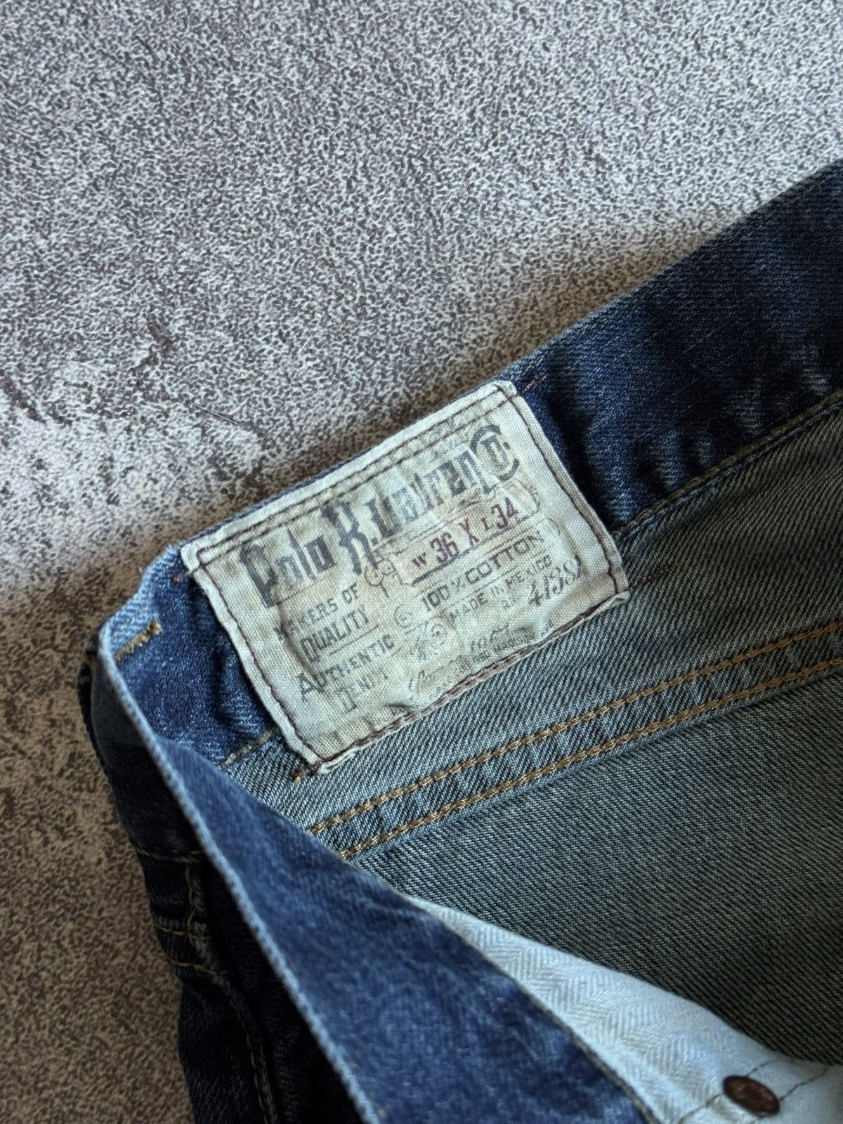 Polo Ralph Lauren Polo Ralph Lauren 36/34 denim pants jeans trousers vintage Size US 36 / EU 52 - 11 Thumbnail