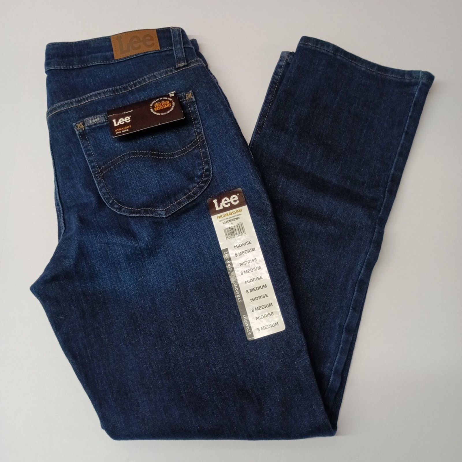 Lee Lee Straight Leg Jeans Women's 8 Medium Size 29x29 Blue Size 30" / US 8 / IT 44 - 1 Thumbnail