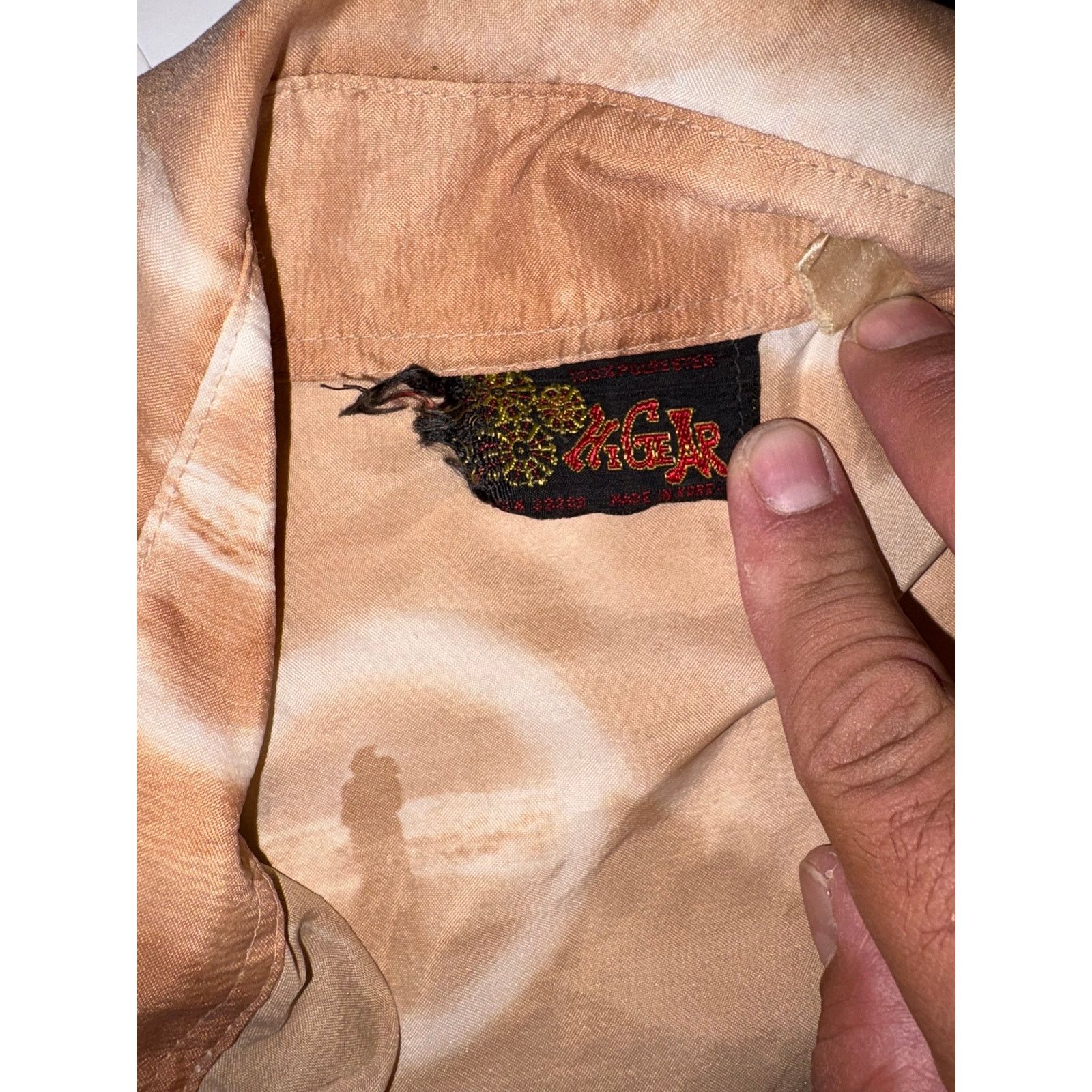Vintage Vintage 80s Hi Gear button up men’s large portraits shirt Size US L / EU 52-54 / 3 - 3 Thumbnail