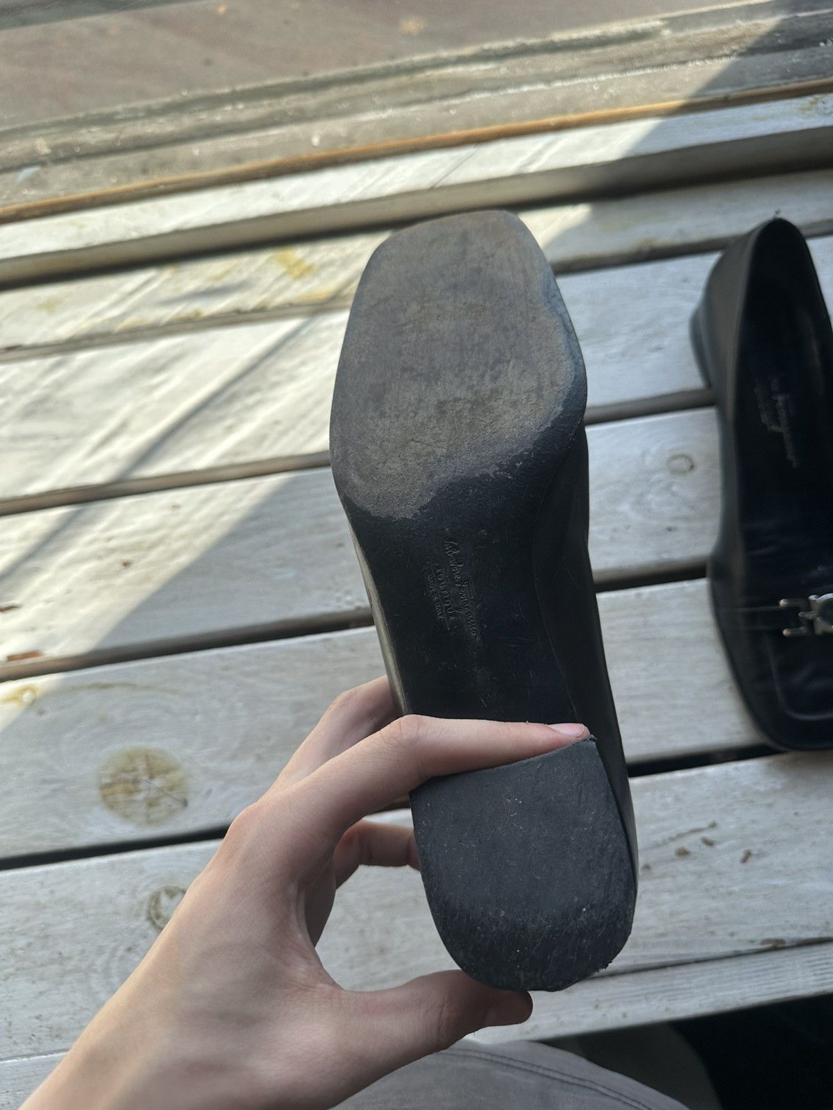 Salvatore Ferragamo RARE❗️Salvatore Ferragamo Women Shoes flats heels Size US 10 / IT 40 - 8 Thumbnail