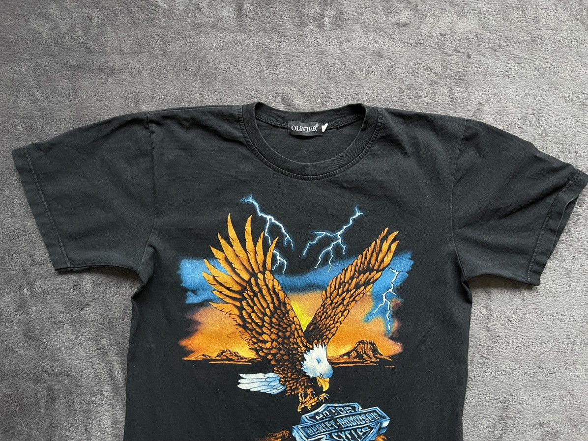 Vintage Harley Davidson T Shirt Size US M / EU 48-50 / 2 - 2 Thumbnail