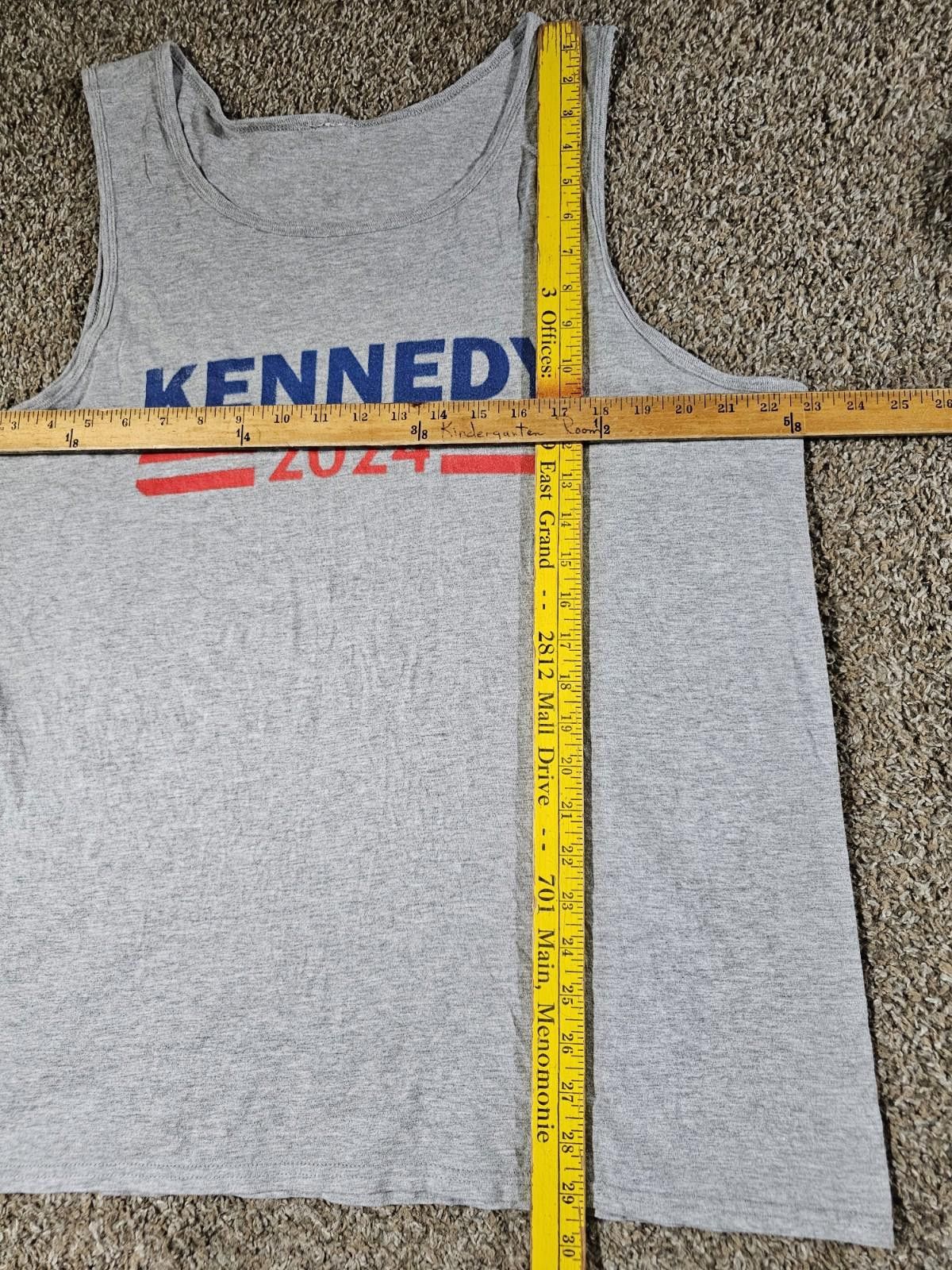 Dead Kennedys Kennedy 2024 Tanktop Gray Mens SEE MEASUREMENTS (XL?) Size US XL / EU 56 / 4 - 4 Thumbnail