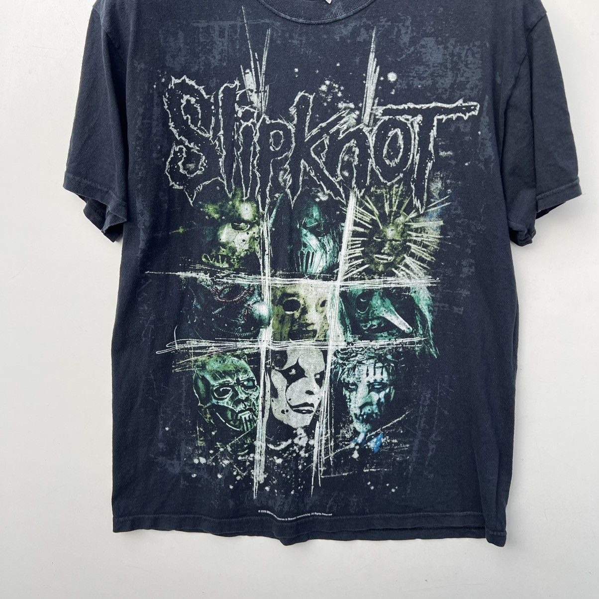 Slipknot 2008 Slipknot Under License to Bravado Merchandising t shirt Size US L / EU 52-54 / 3 - 7 Thumbnail