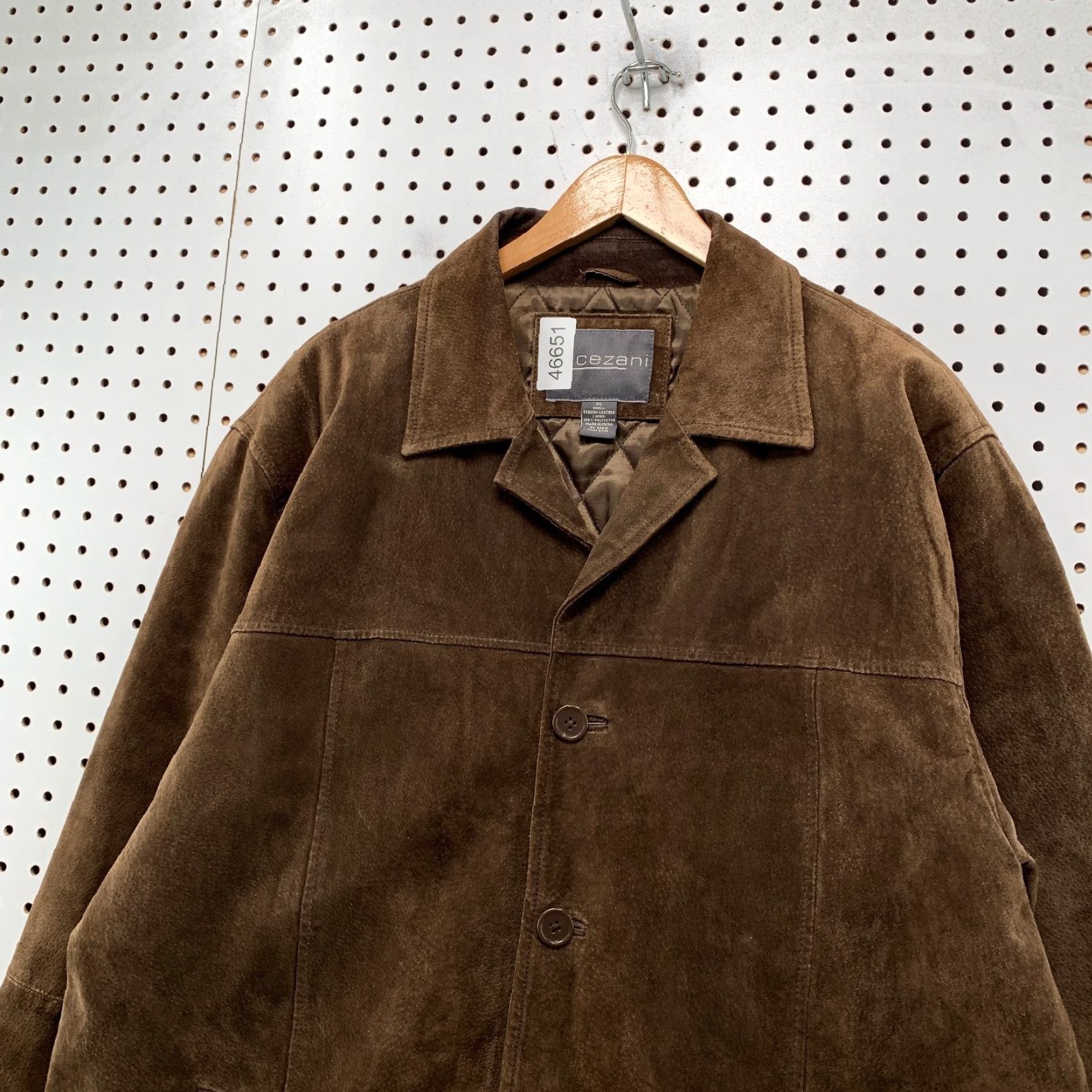 Vintage VINTAGE Cezani Leather Car Barn Coat Mens XL Brown Suede Quilt Lined Coat Mens XL Brown Leather Suede Quilt Lined Vintage Cezani Mens XL Brown Size US XL / EU 56 / 4 - 6 Thumbnail