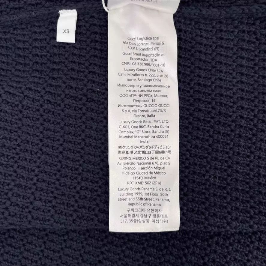 Gucci Gucci women's knit cami dress navy blue XS Size XS / US 0-2 / IT 36-38 - 2 Thumbnail