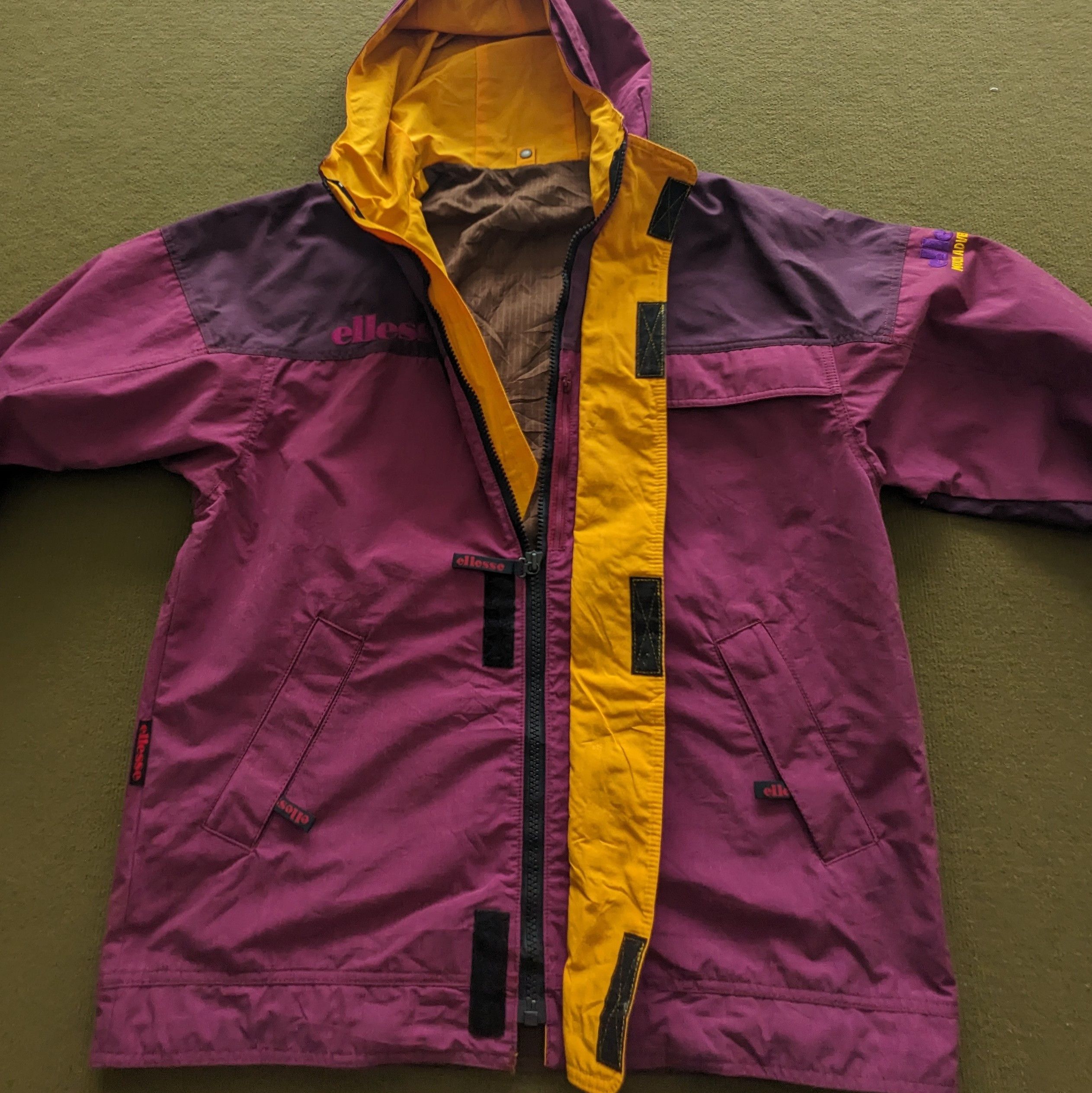 Ellesse Vintage ELLESSE Winter Style Hoodies Jacket Size US XL / EU 56 / 4 - 4 Thumbnail