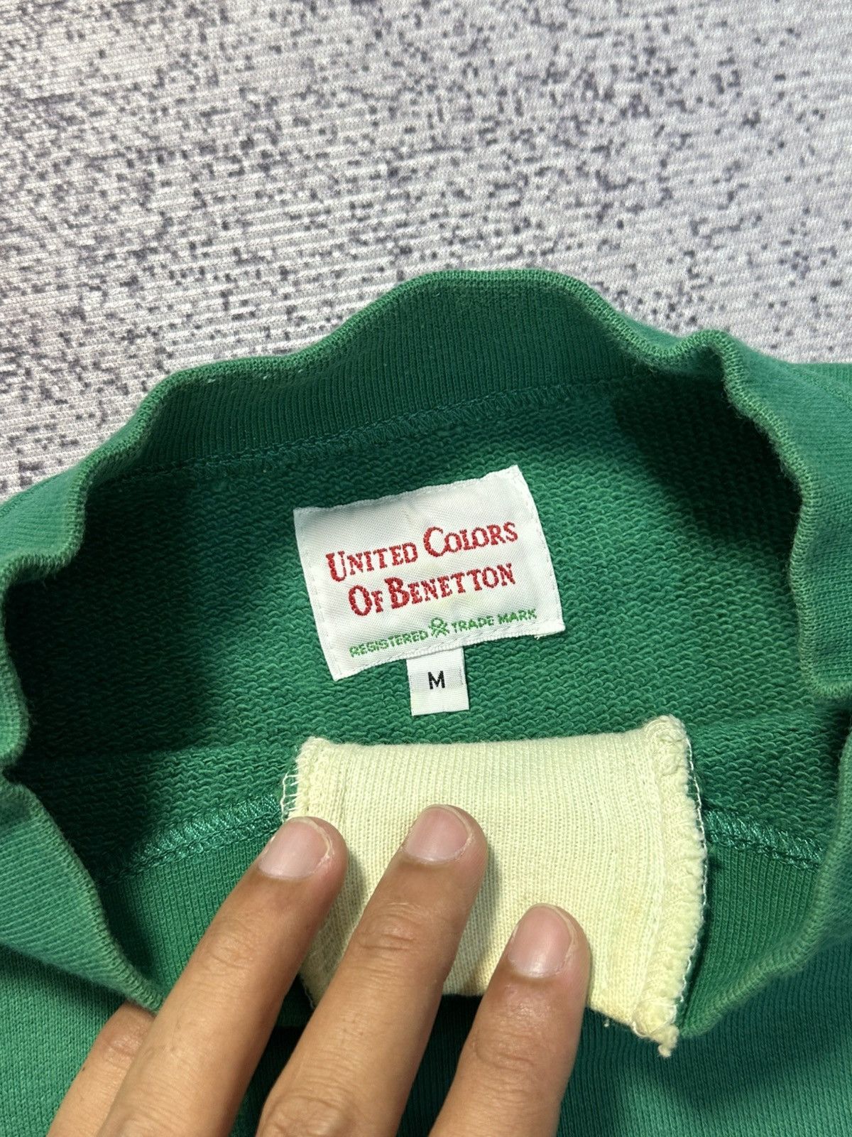 Benetton Rare Vintage 80s Benetton Crewneck Rugby Shirts Size US M / EU 48-50 / 2 - 5 Thumbnail