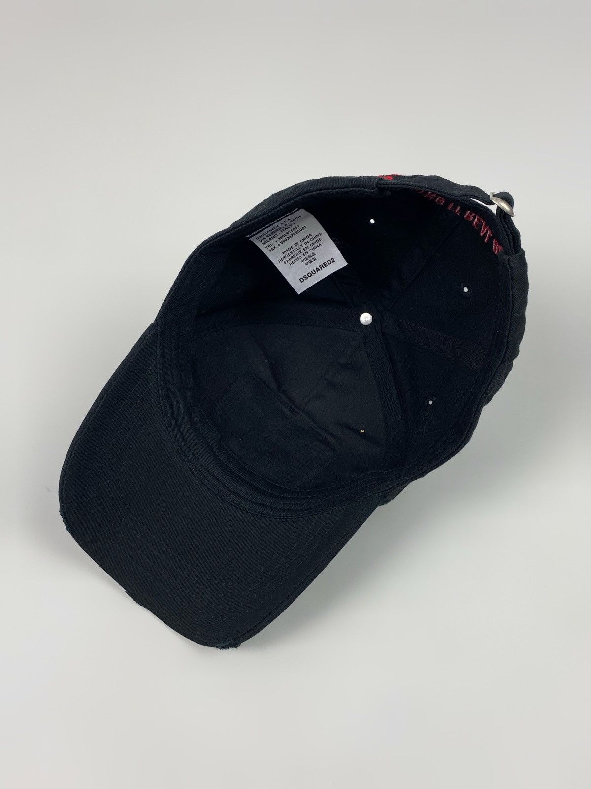 Dsquared2 Dsquared2 Black Maple Leaf “City Of Wood” Baseball Cap Size ONE SIZE - 5 Thumbnail