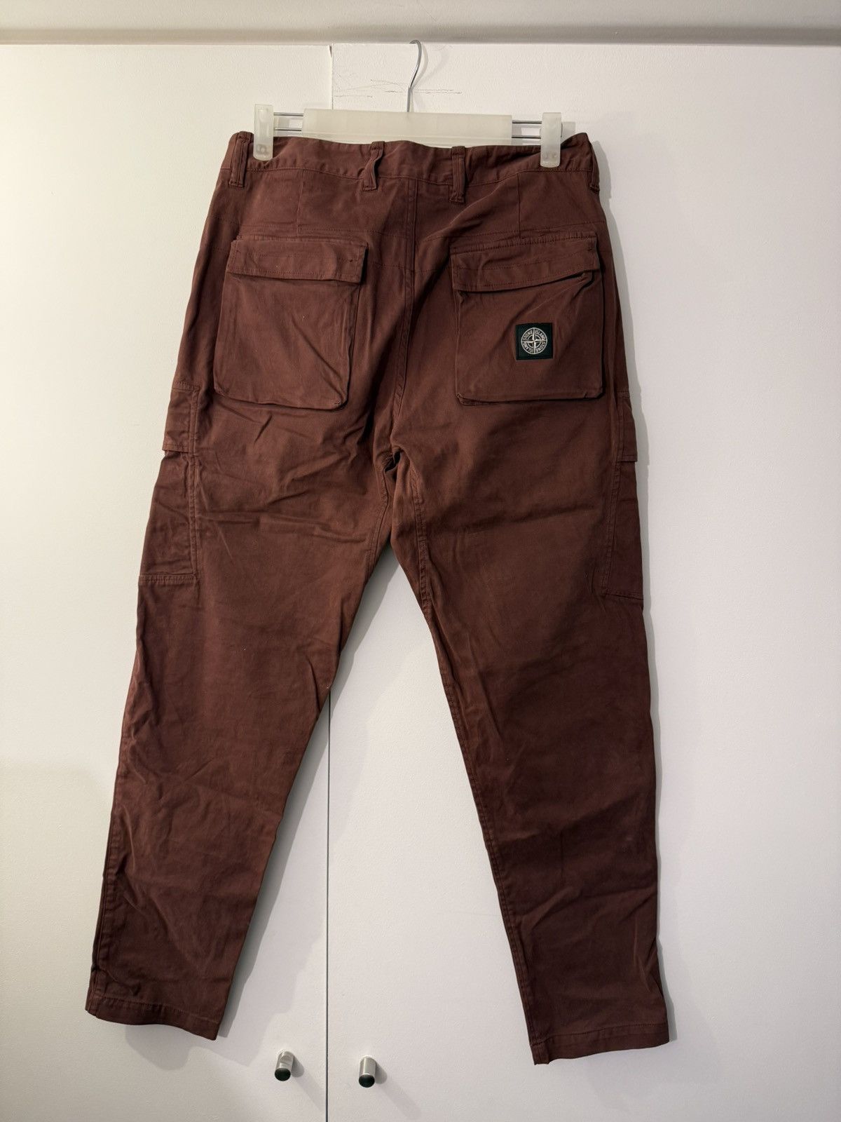 Stone Island Stone Island 711530210 Cargo Pants RE-T - Dark Brown - W30 Size US 30 / EU 46 - 2 Thumbnail