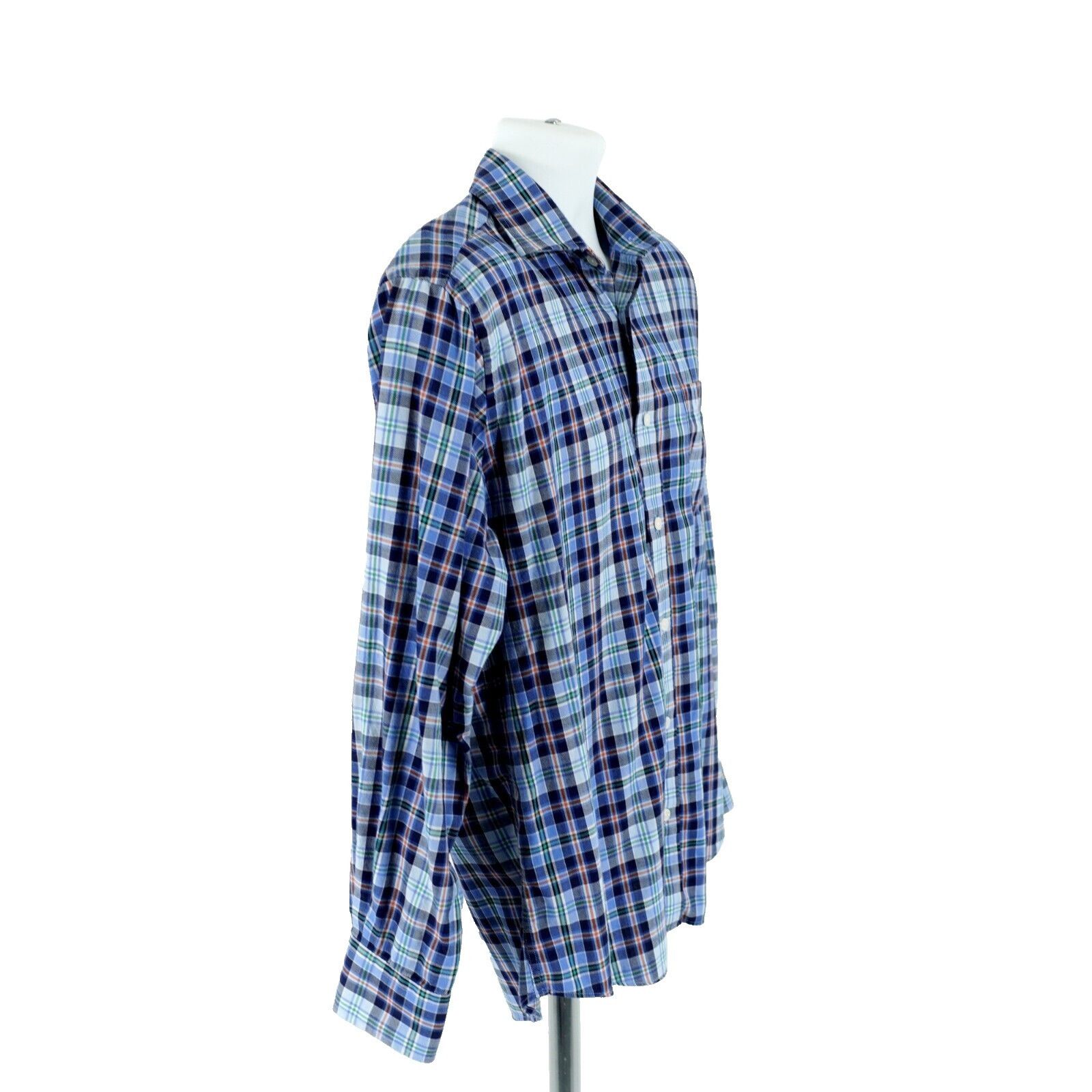 Other Southern Pines Flannel Plaid Blue Multi-Collared Collared Dr Size US M / EU 48-50 / 2 - 9 Thumbnail