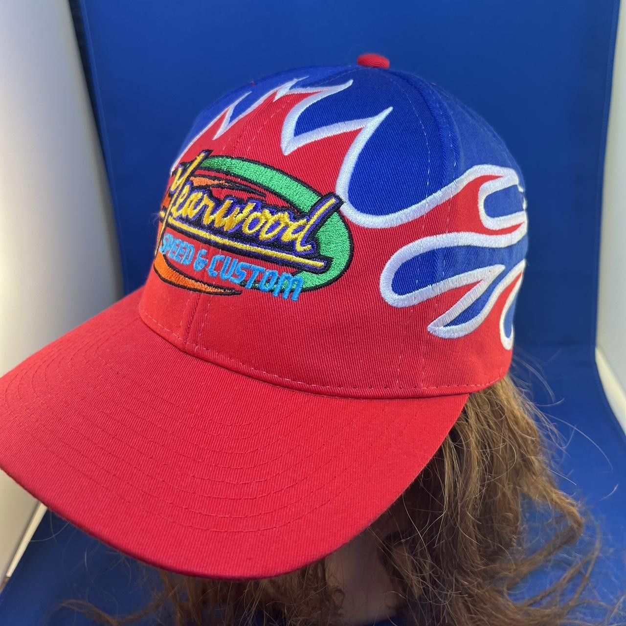 Nissan × Vintage Yearwood Speed & Custom Red Flame Cap Vintage Size ONE SIZE - 2 Thumbnail