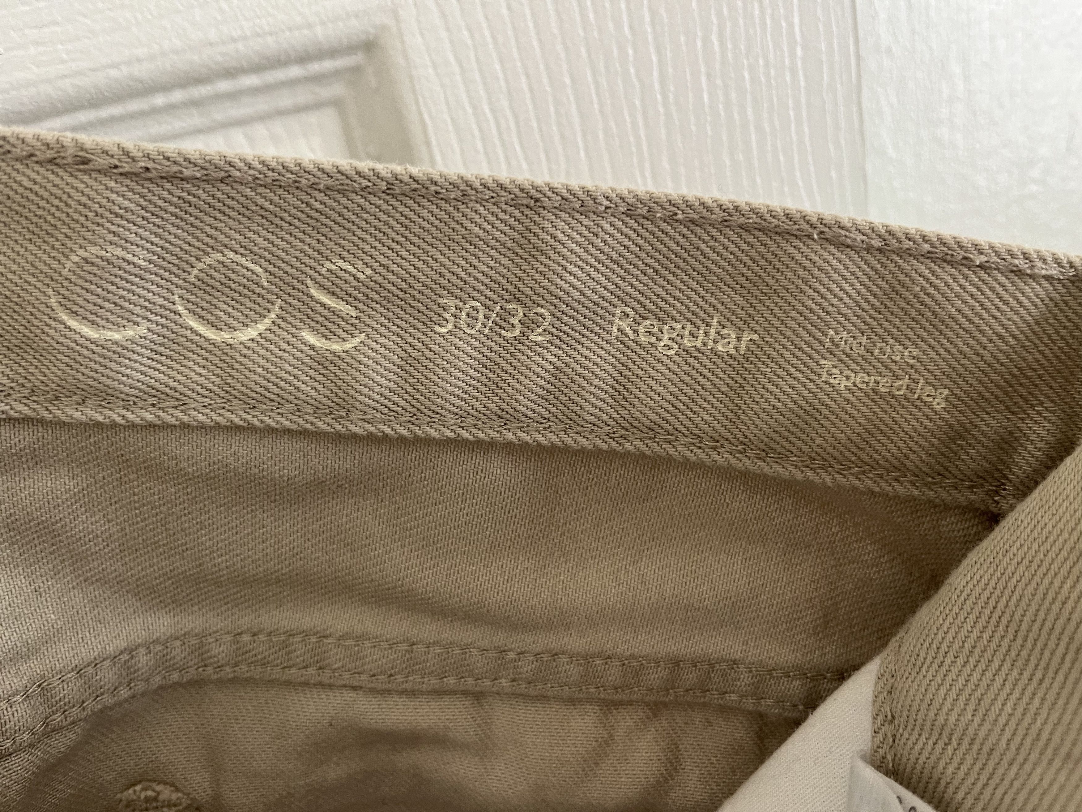 Cos cos denim chinos - straight fit Size US 30 / EU 46 - 4 Thumbnail