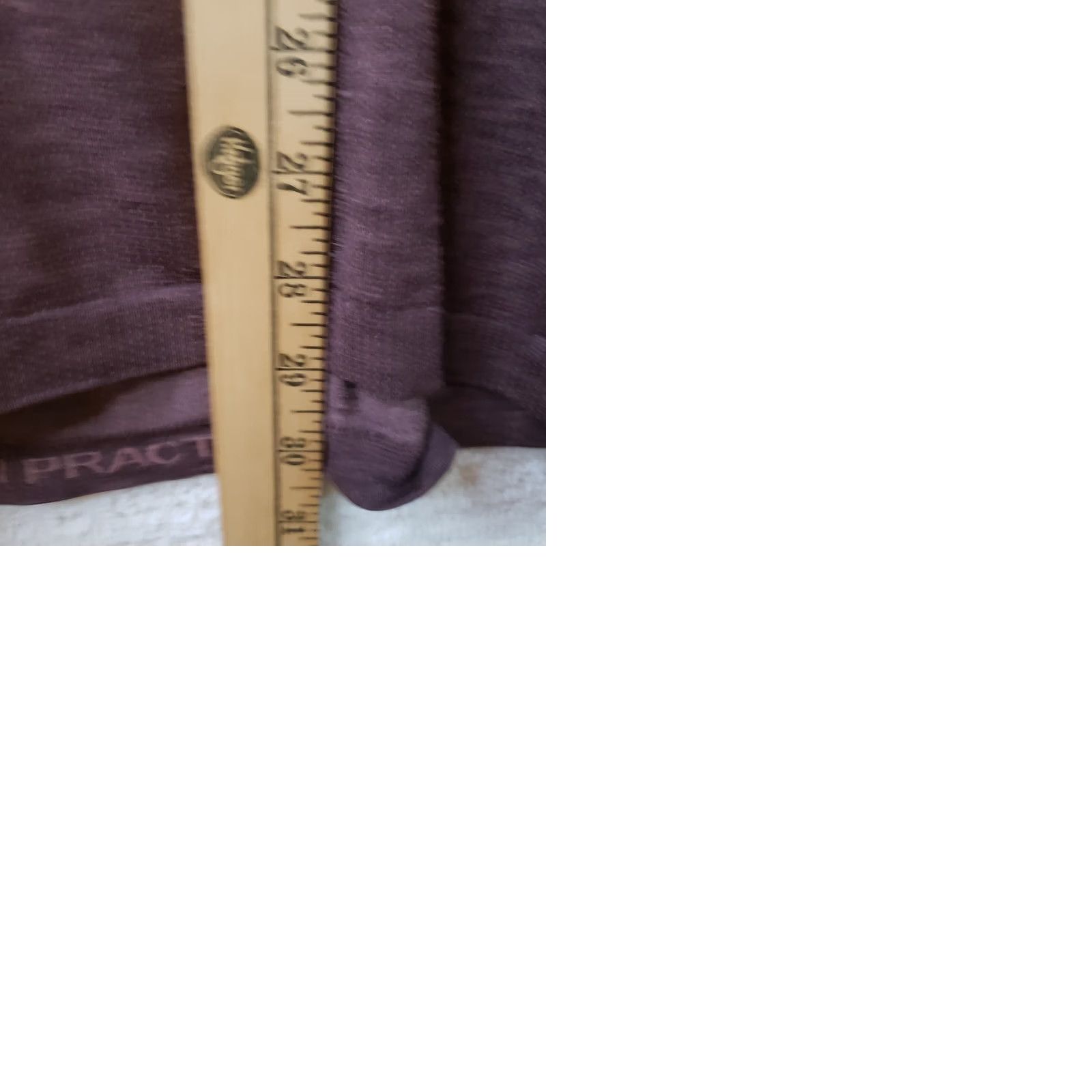 Lululemon Lululemon Men T-Shirt Burgundy Short Sleeve Crew Neck 2XL Athletic Fit 47 in Chest Breathing Lightweight Stretch Packable Cotton Lyocell Lycra Size US 39 - 10 Thumbnail