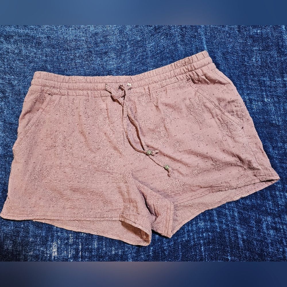 Anthropologie Anthropologie Hei Hei Lilac Purple Embroidered Pull On Shor Size 26" / US 2 / IT 38 - 3 Thumbnail