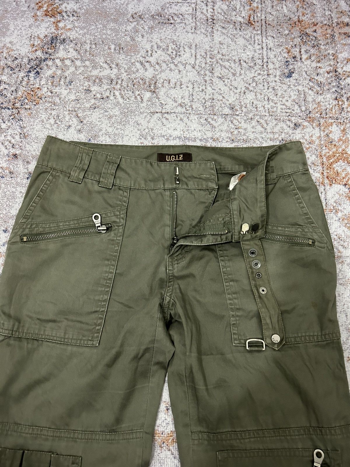 Hysteric Glamour × Japanese Brand × Tete Homme Ugiz Cargo Multipocket Pants Size US 31 - 10 Thumbnail