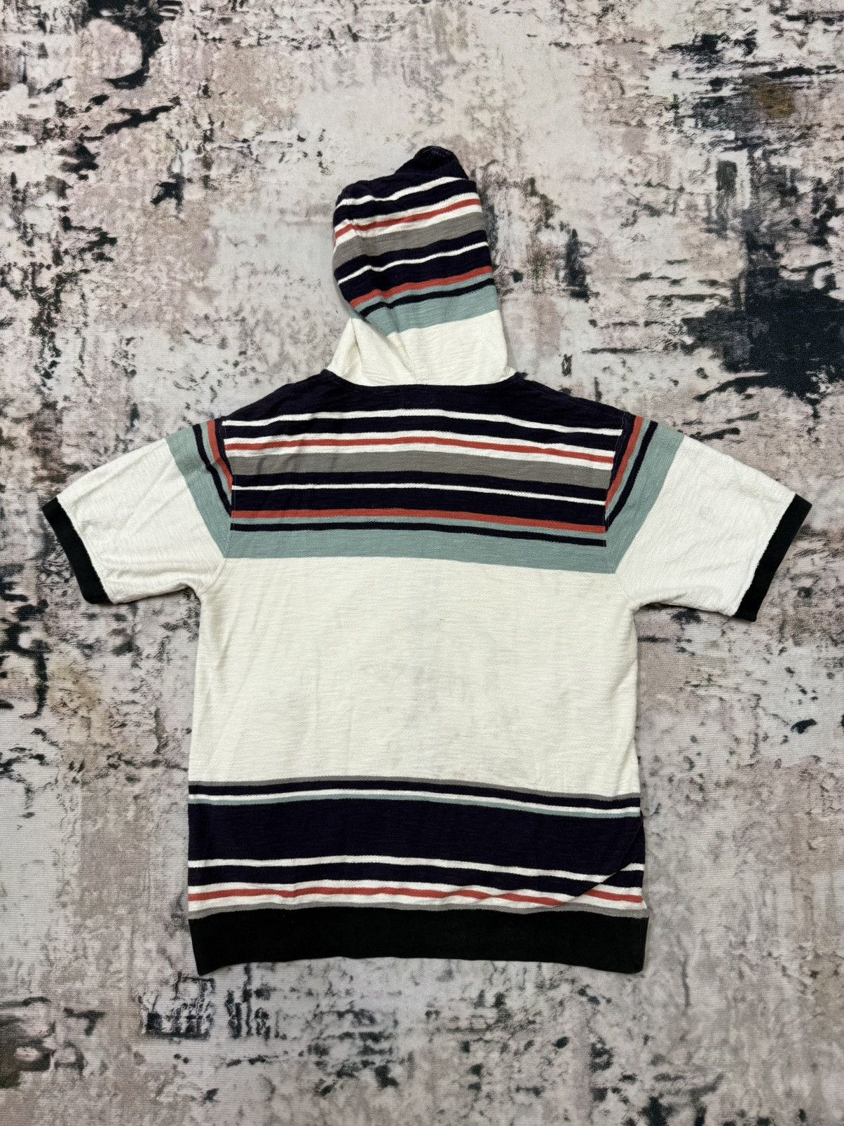 Japanese Brand Power to the people culture mix Short Sleeve Sweater Hoodie Size US M / EU 48-50 / 2 - 9 Thumbnail