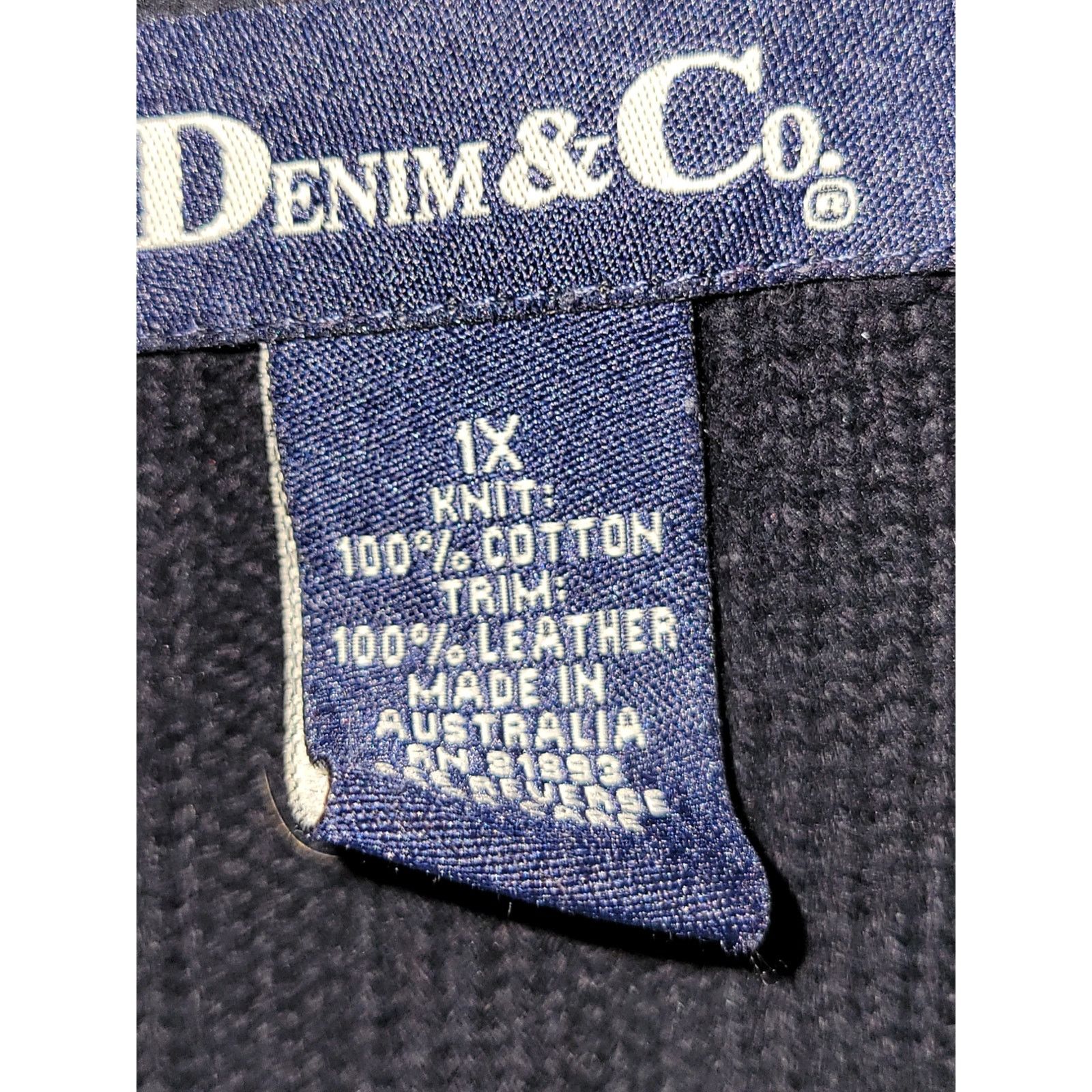 Denim & Co. Denim & Co Black sweater 1X Size XL / US 12-14 / IT 48-50 - 6 Thumbnail
