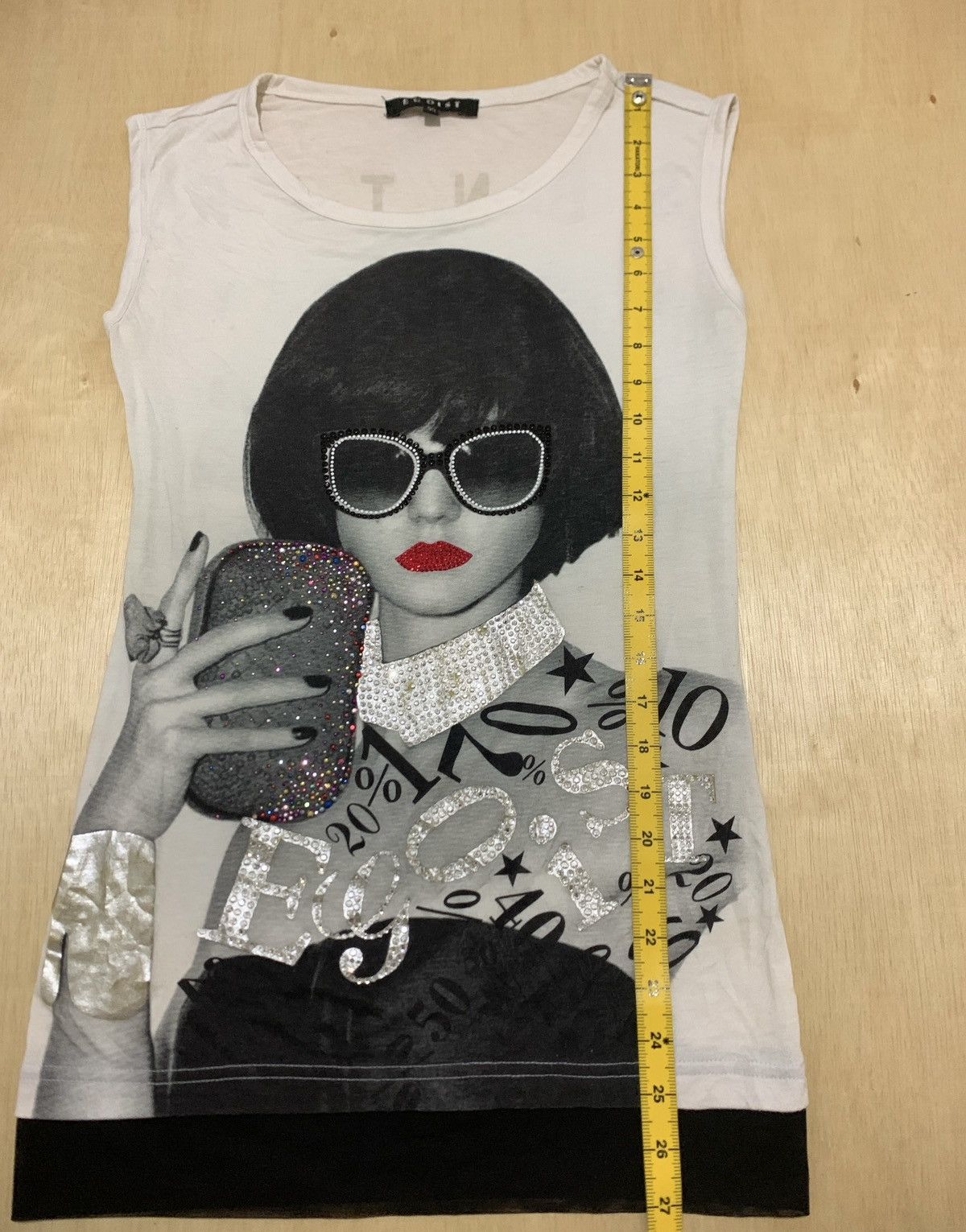 20471120 × Hysteric Glamour × Japanese Brand Y2k Egoist Woman Tshirt Size ONE SIZE - 11 Thumbnail