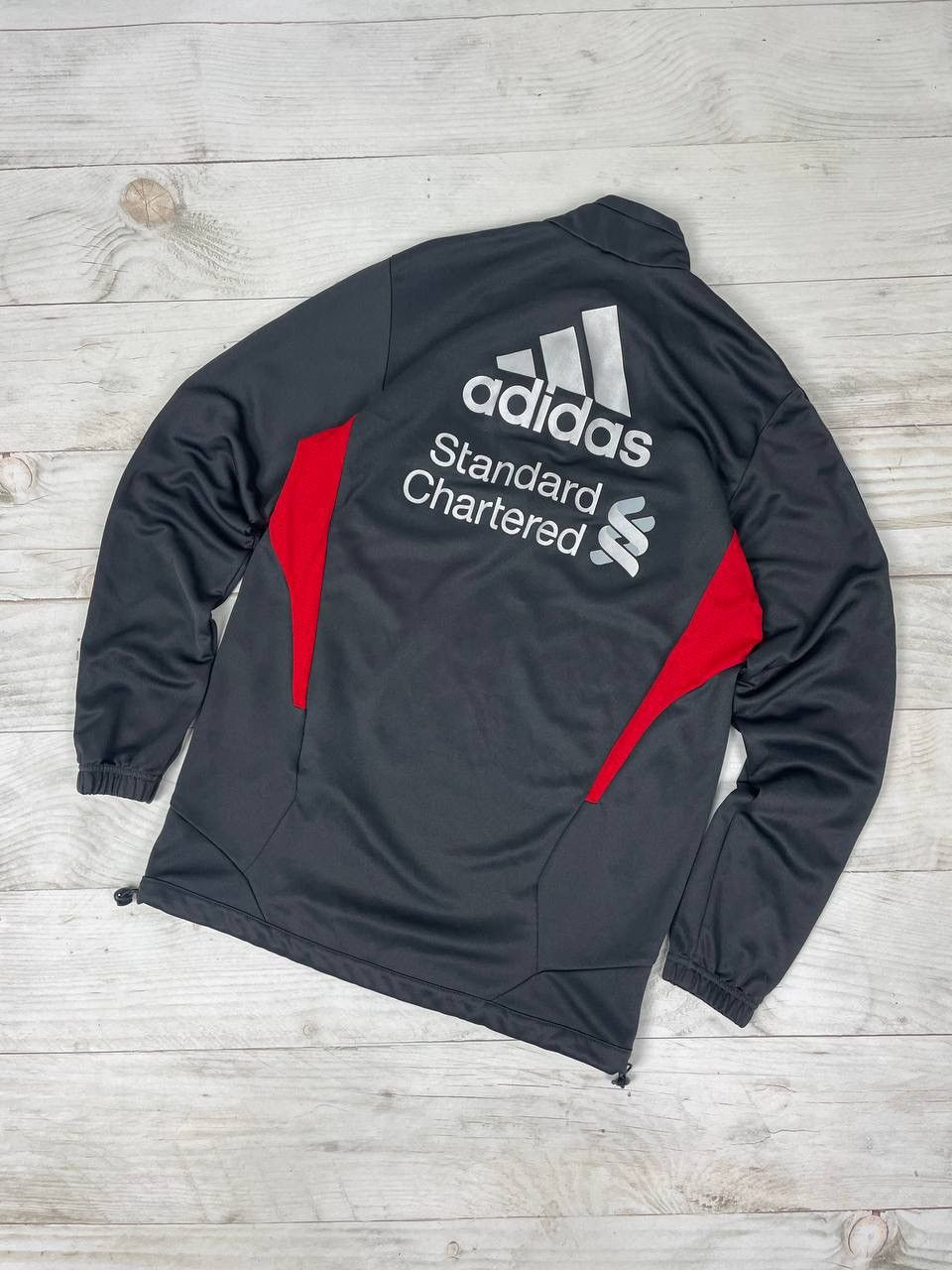 Adidas Adidas Liverpool 2011 2012 Training 1/4 Zip Drill Top Size US M / EU 48-50 / 2 - 2 Thumbnail