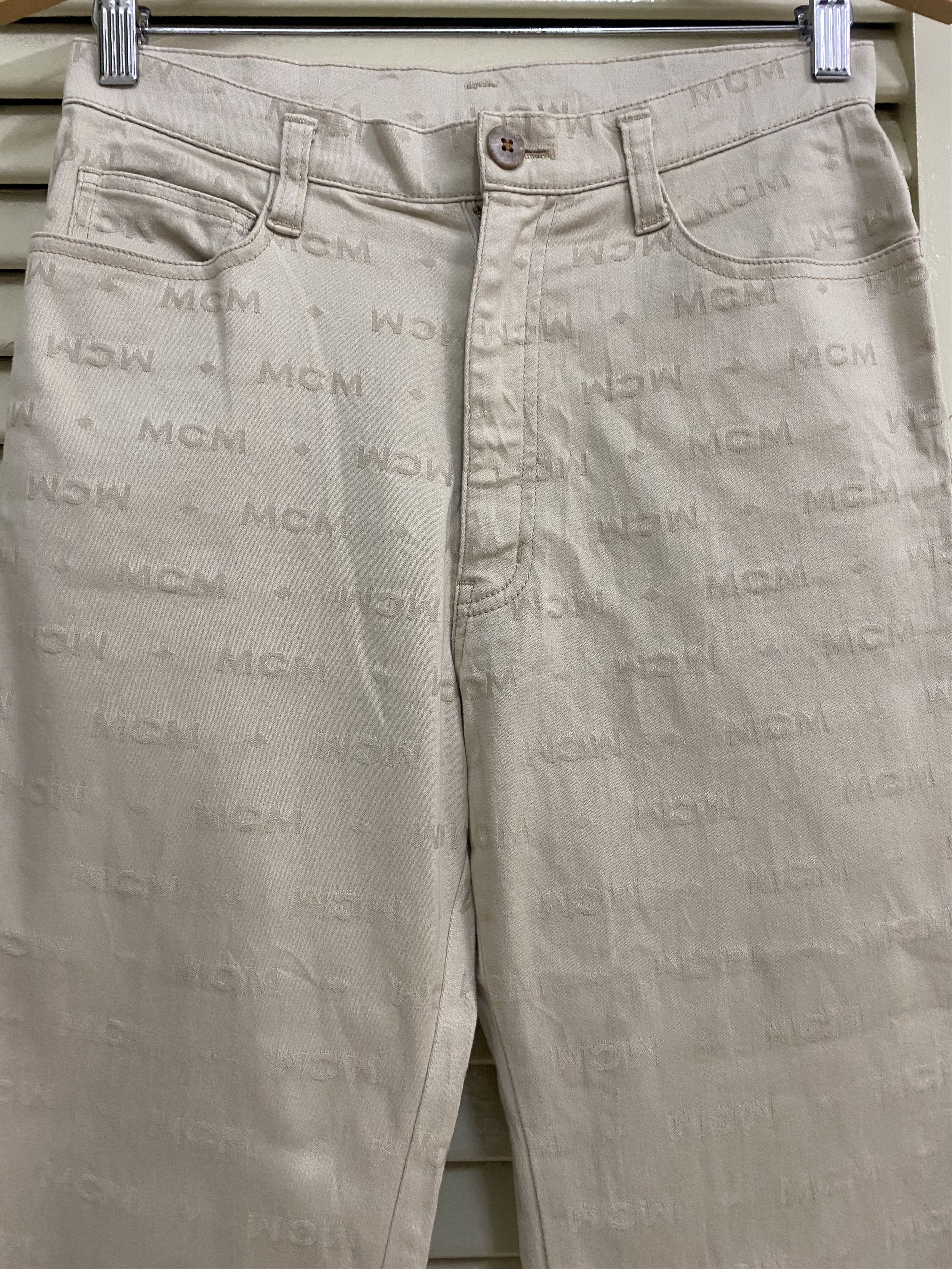 MCM SS15 MCM Monogram Pants Size 28" / US 6 / IT 42 - 3 Thumbnail