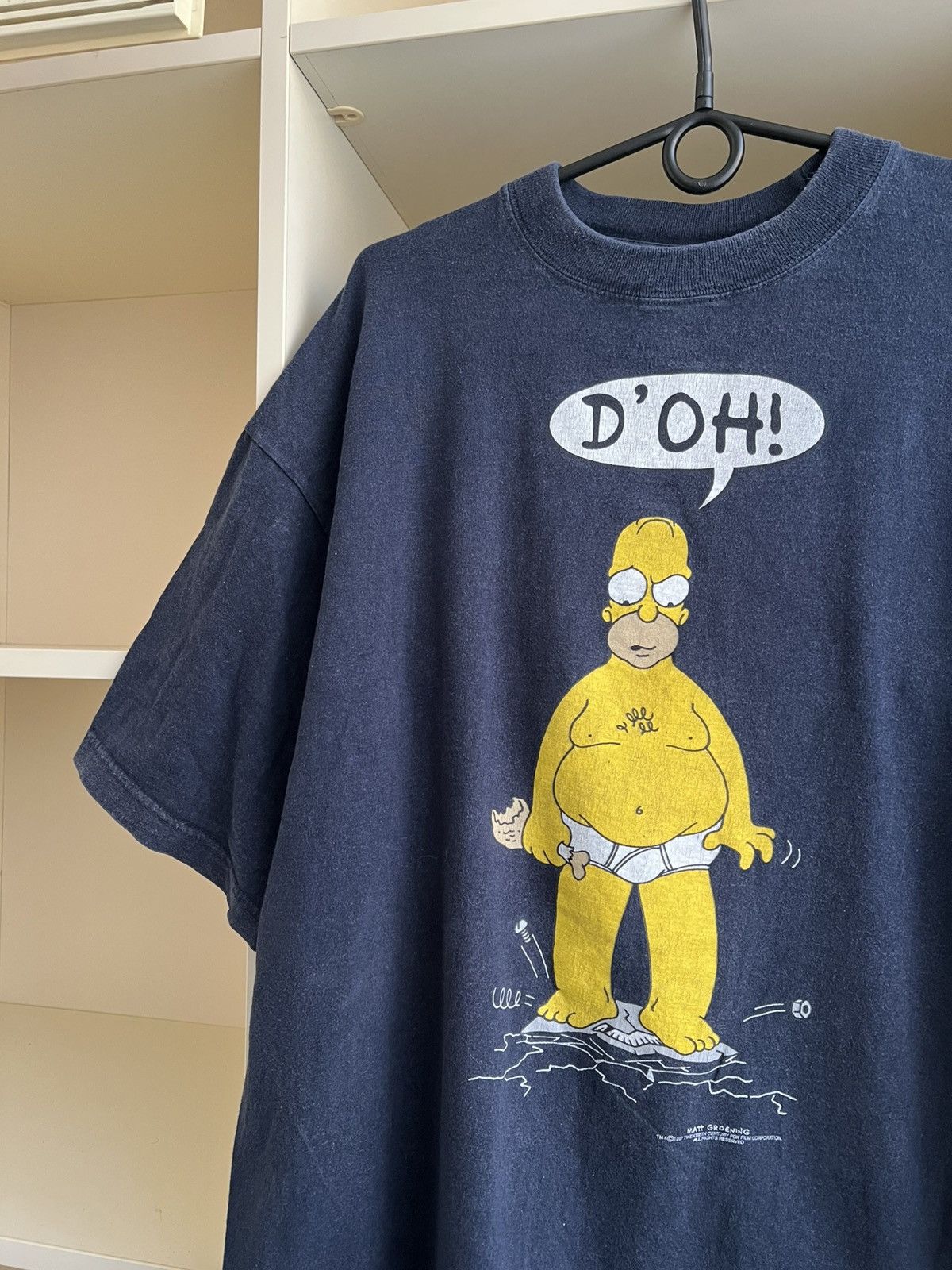 The Simpsons Vintage 1997 The Simpson T-Shirt Homer Movie Tee Size US XL / EU 56 / 4 - 3 Thumbnail