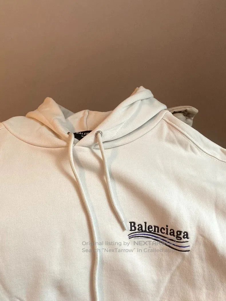 Balenciaga Balenciaga White Hoodie Sweatpants Set. Size US XS / EU 42 / 0 - 6 Thumbnail