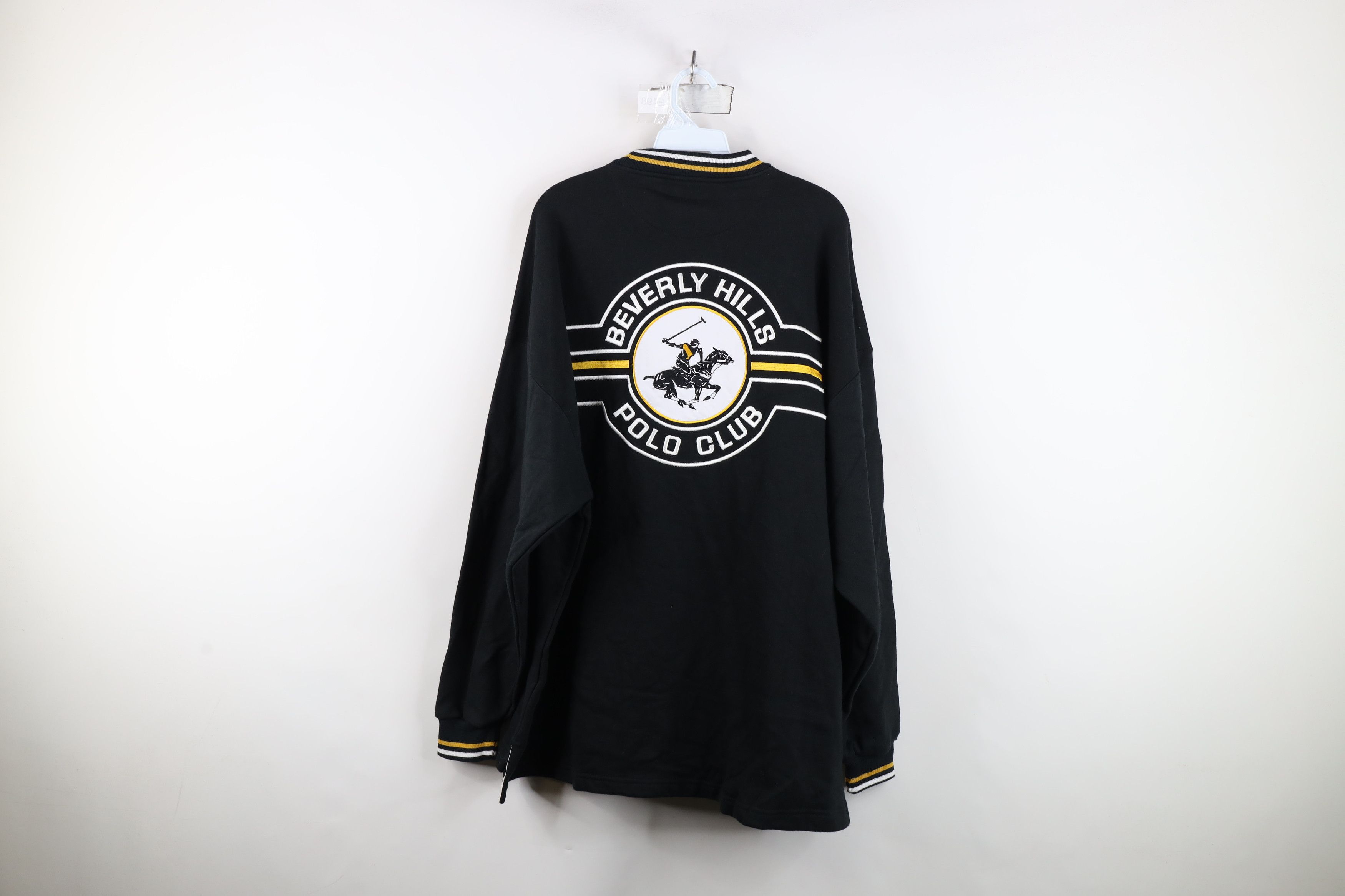 Vintage Deadstock Vintage 90s Beverly Hills Polo Club Sweatshirt Size US XL / EU 56 / 4 - 13 Thumbnail