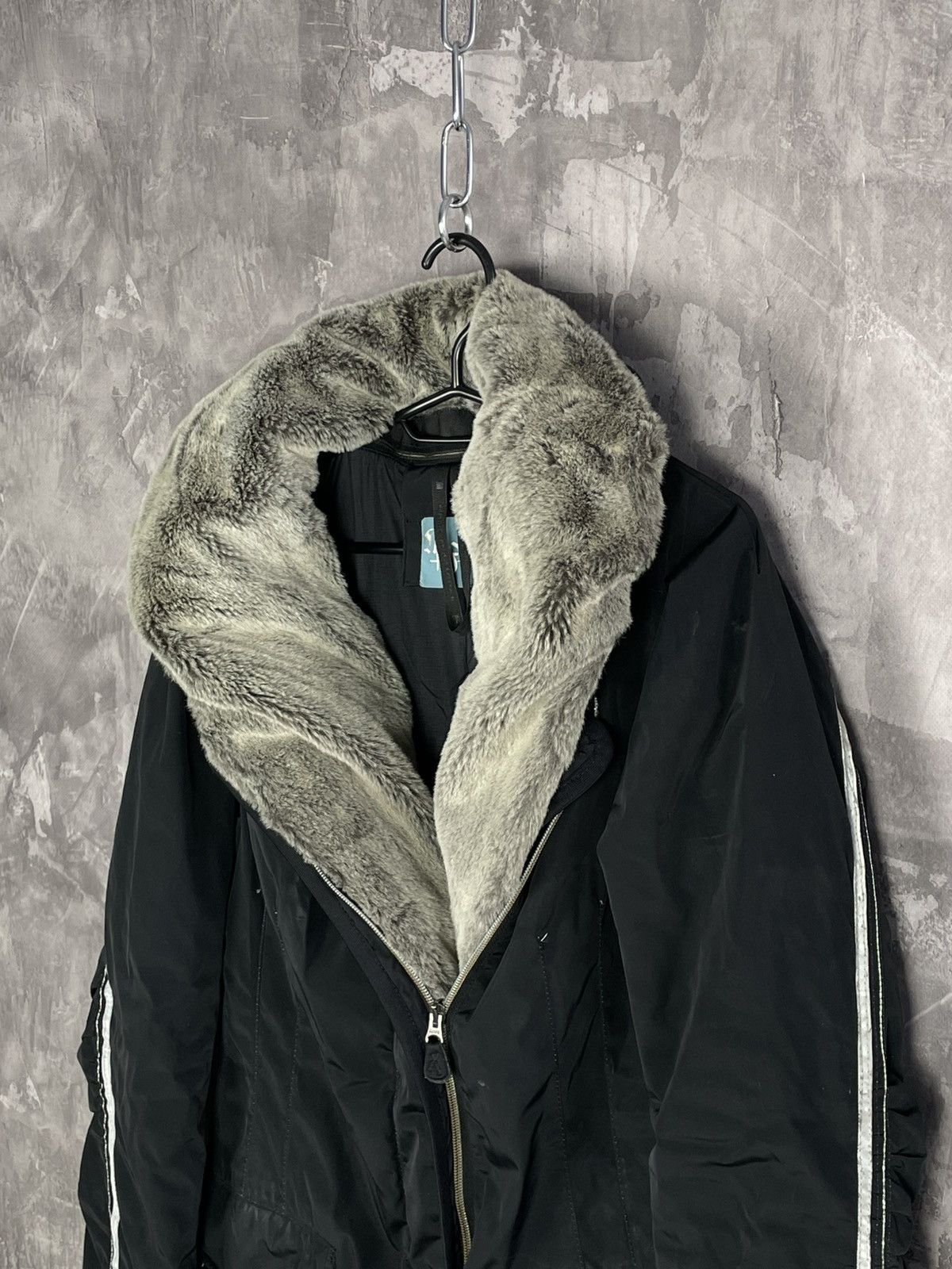 Marithe + Francois Girbaud Marithe Francois Girbaud Y2K Faux Fur Collar jacket Size M / US 6-8 / IT 42-44 - 7 Thumbnail