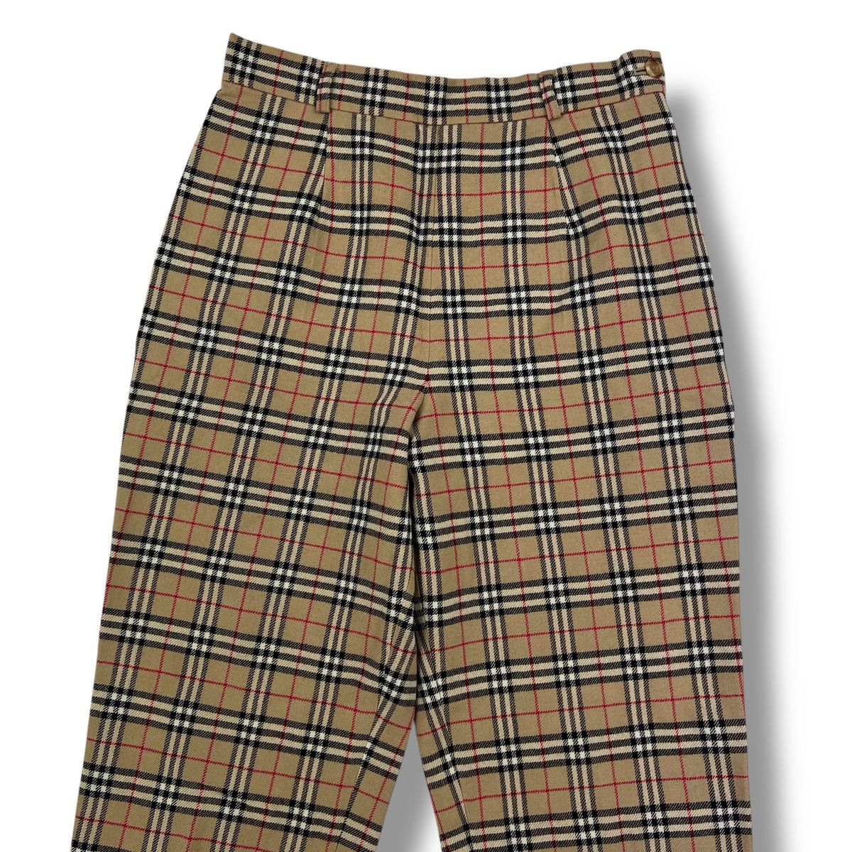 Burberry Burberry Women’s Nova Check Trousers Size 28" / US 6 / IT 42 - 1 Thumbnail