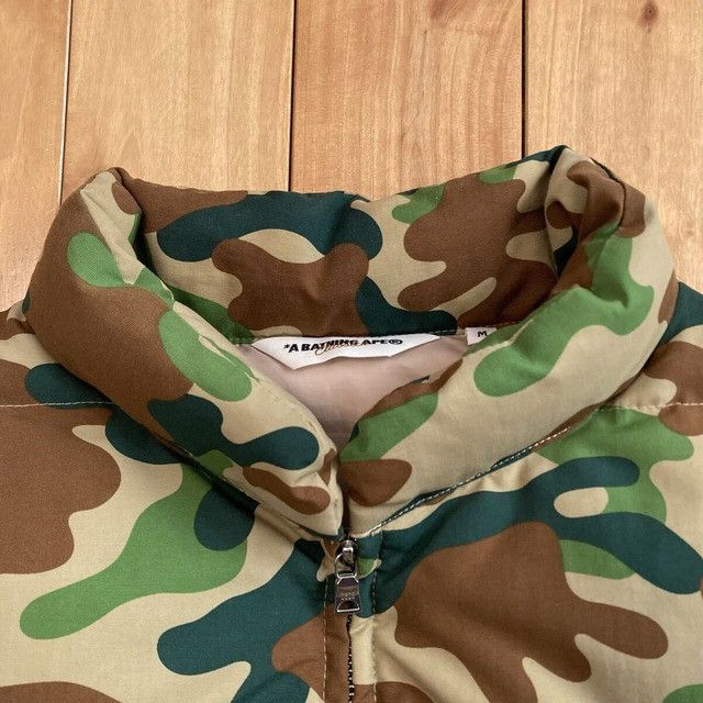 Bape BAPE Puzzle Camo Puffer Down Vest a bathing ape NIGO Size US M / EU 48-50 / 2 - 4 Thumbnail