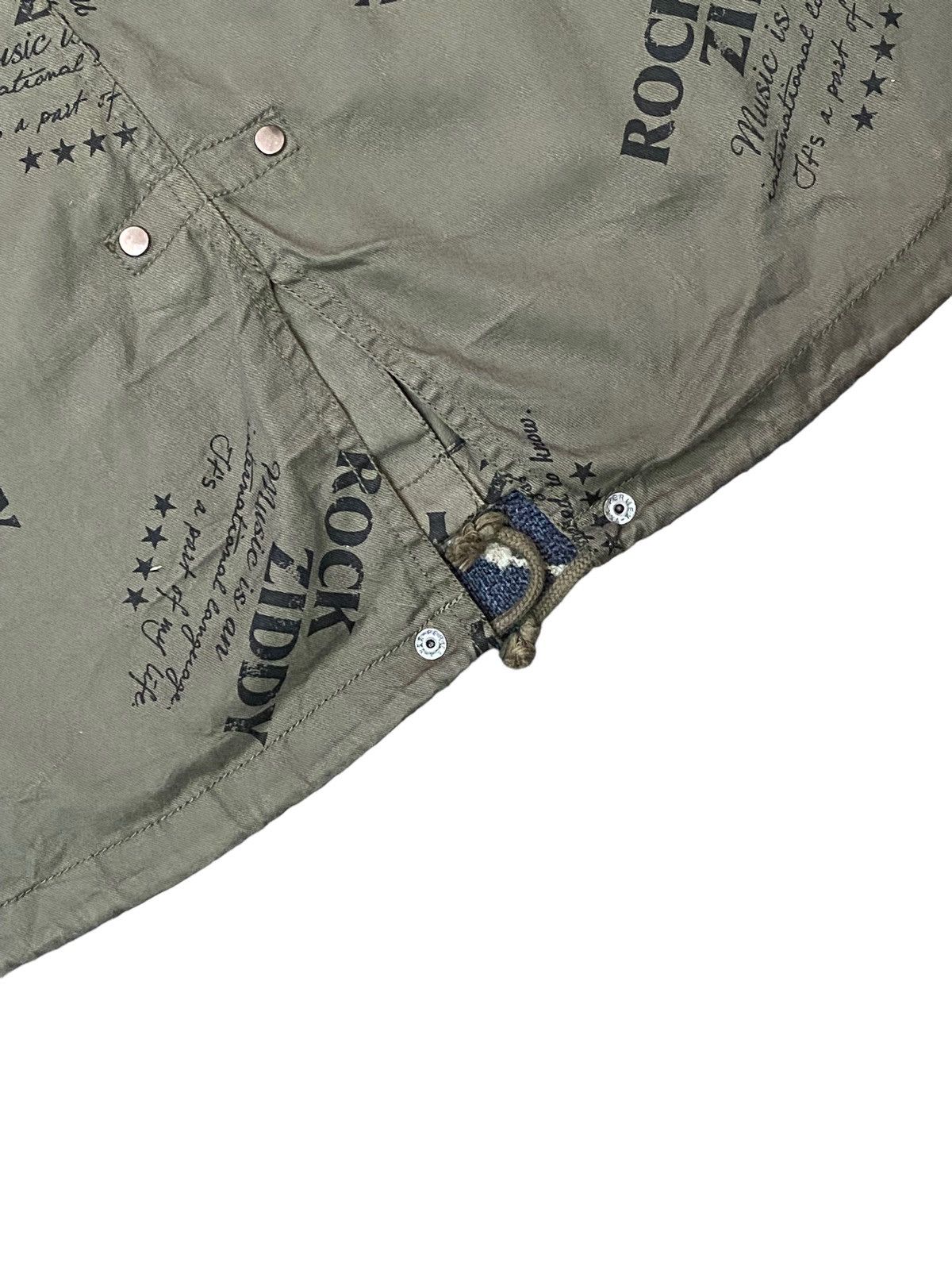 Hysteric Glamour Parkas Japan Rock n Roll Ziddy Groovy Genre Army Green Size US S / EU 44-46 / 1 - 7 Thumbnail