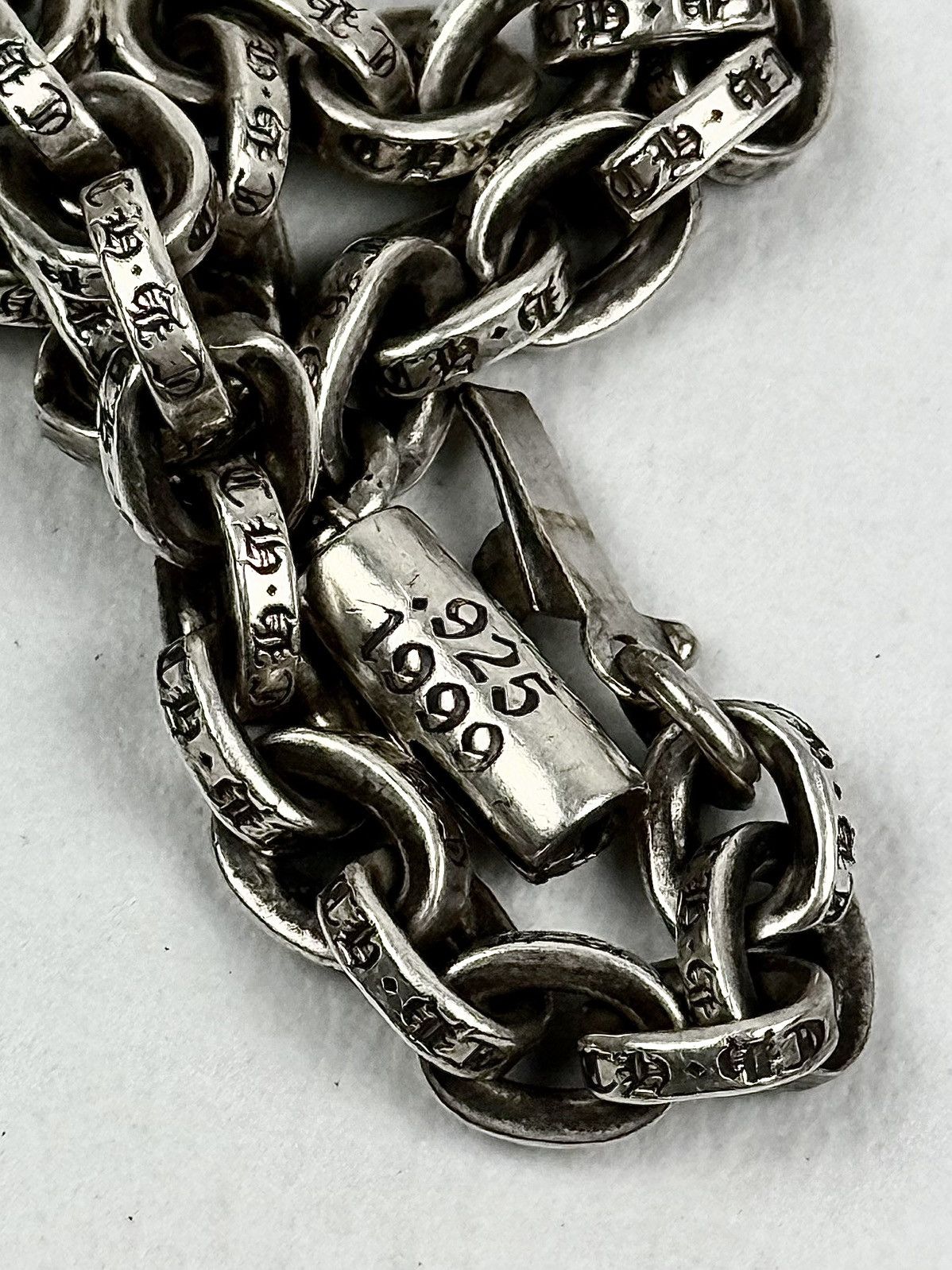 Chrome Hearts Chrome Hearts - Paper Chain - Silver Bracelet 8" Size ONE SIZE - 11 Thumbnail
