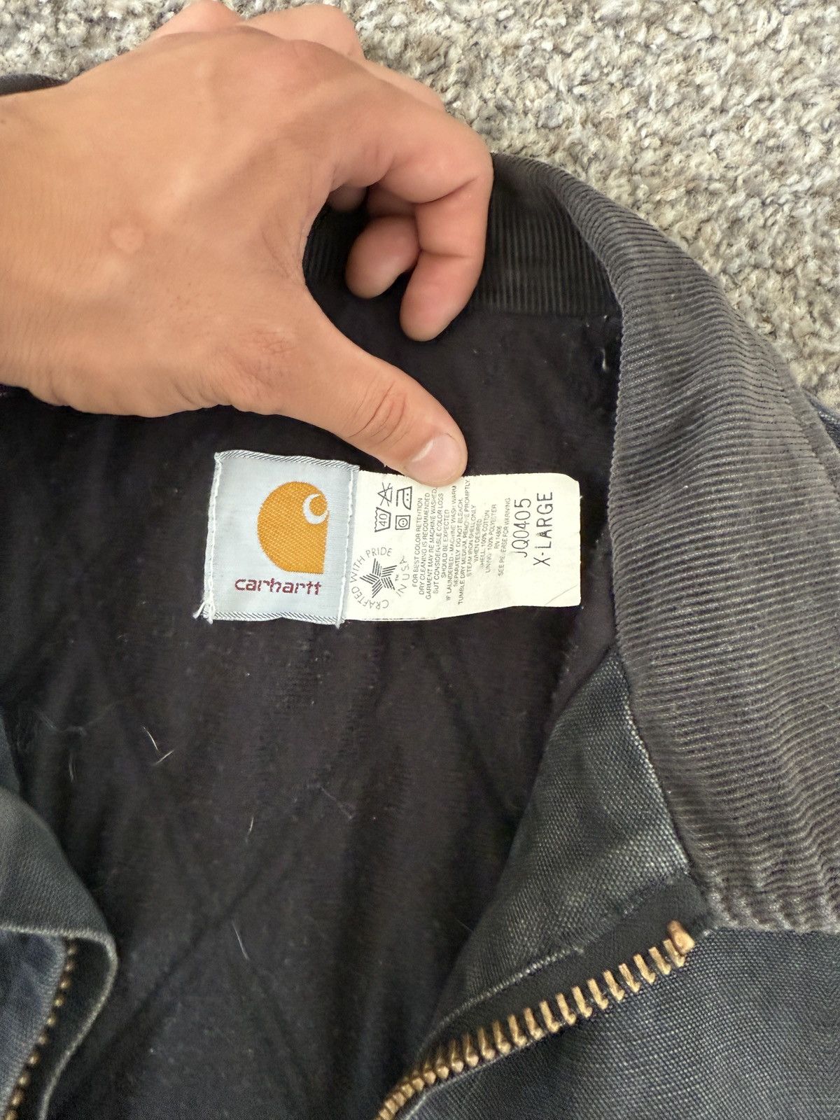 Carhartt 90s Made in USA Carhartt Santa Fe Jacket Size US XL / EU 56 / 4 - 4 Thumbnail