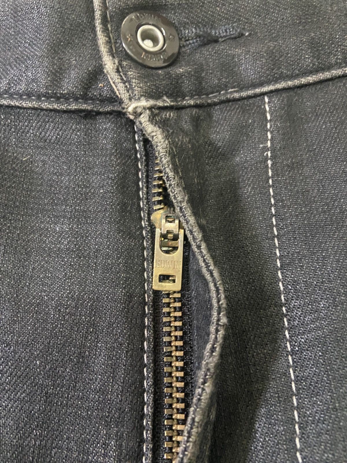 Edwin × Japanese Brand Edwin E-Function Type EF503 Banana Cut Denim Size US 34 / EU 50 - 10 Thumbnail