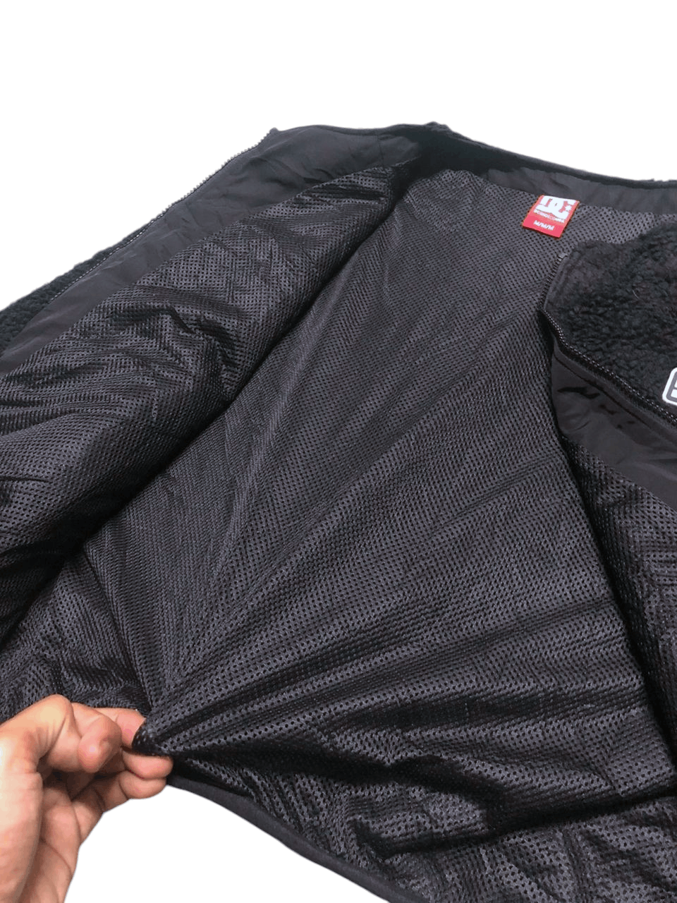 DC × Girl Skateboards DC Shoes Sherpa fleece Crop jacket Side Tape Size M / US 6-8 / IT 42-44 - 4 Thumbnail
