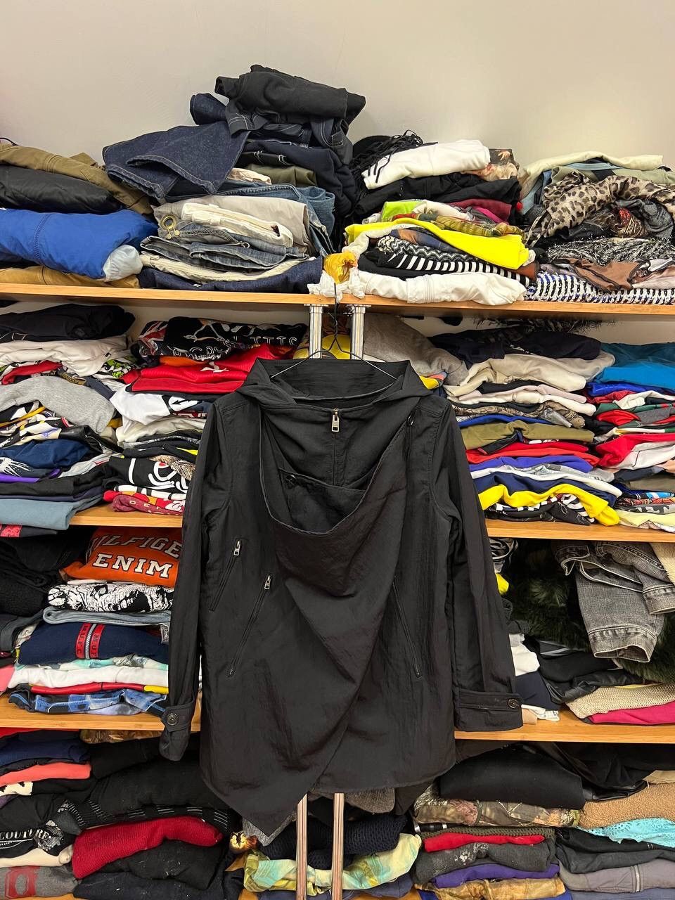 Allsaints AllSaints Opium Black Abstract Design Avant Garde Y2K Jacket Size M / US 6-8 / IT 42-44 - 1 Thumbnail