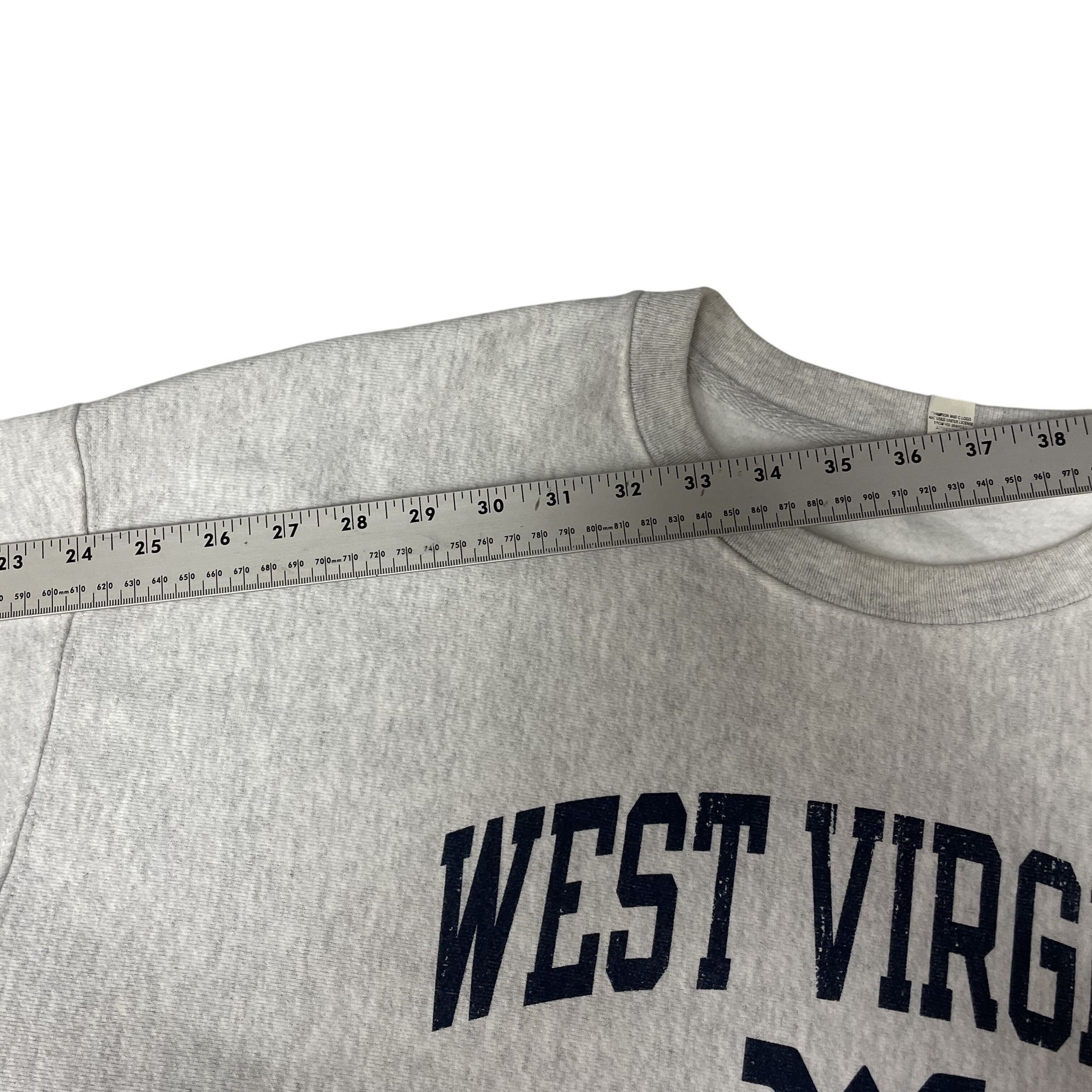 Champion Vtg Champion REVERSE WEAVE West Virginia Sweatshirt 3XL Size US XXL / EU 58 / 5 - 13 Thumbnail